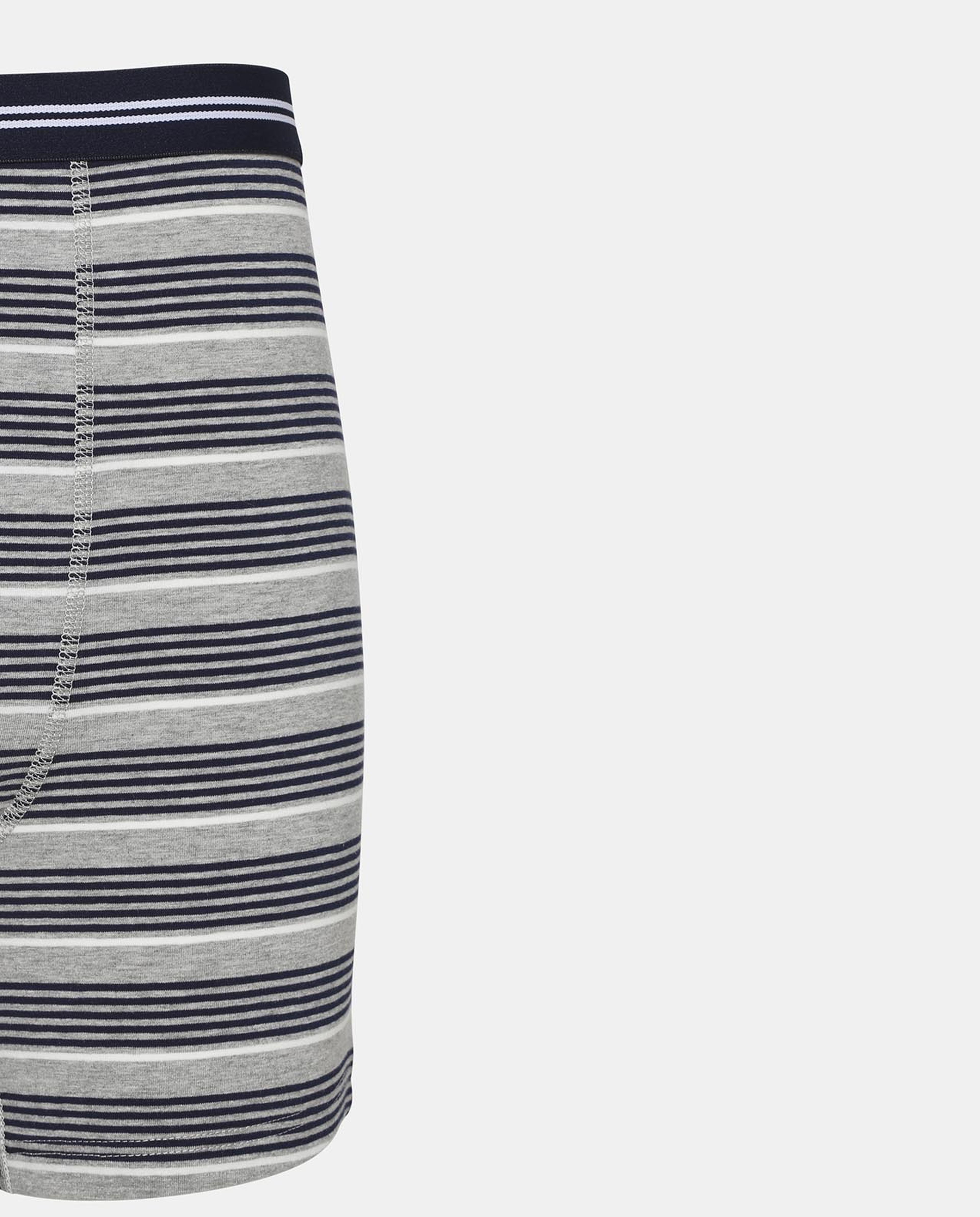 Grey Striped Comfortable Boxers