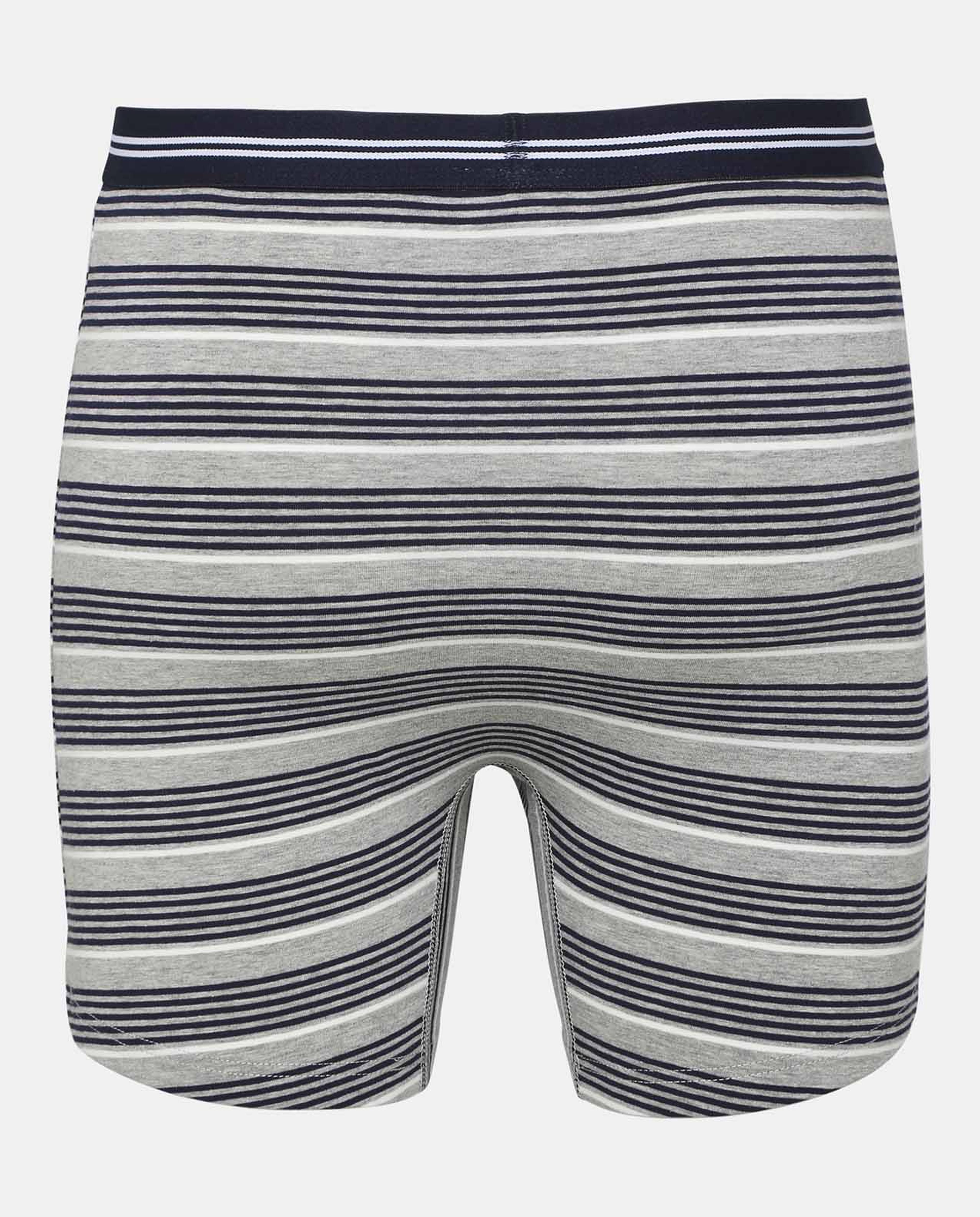 Grey Striped Comfortable Boxers