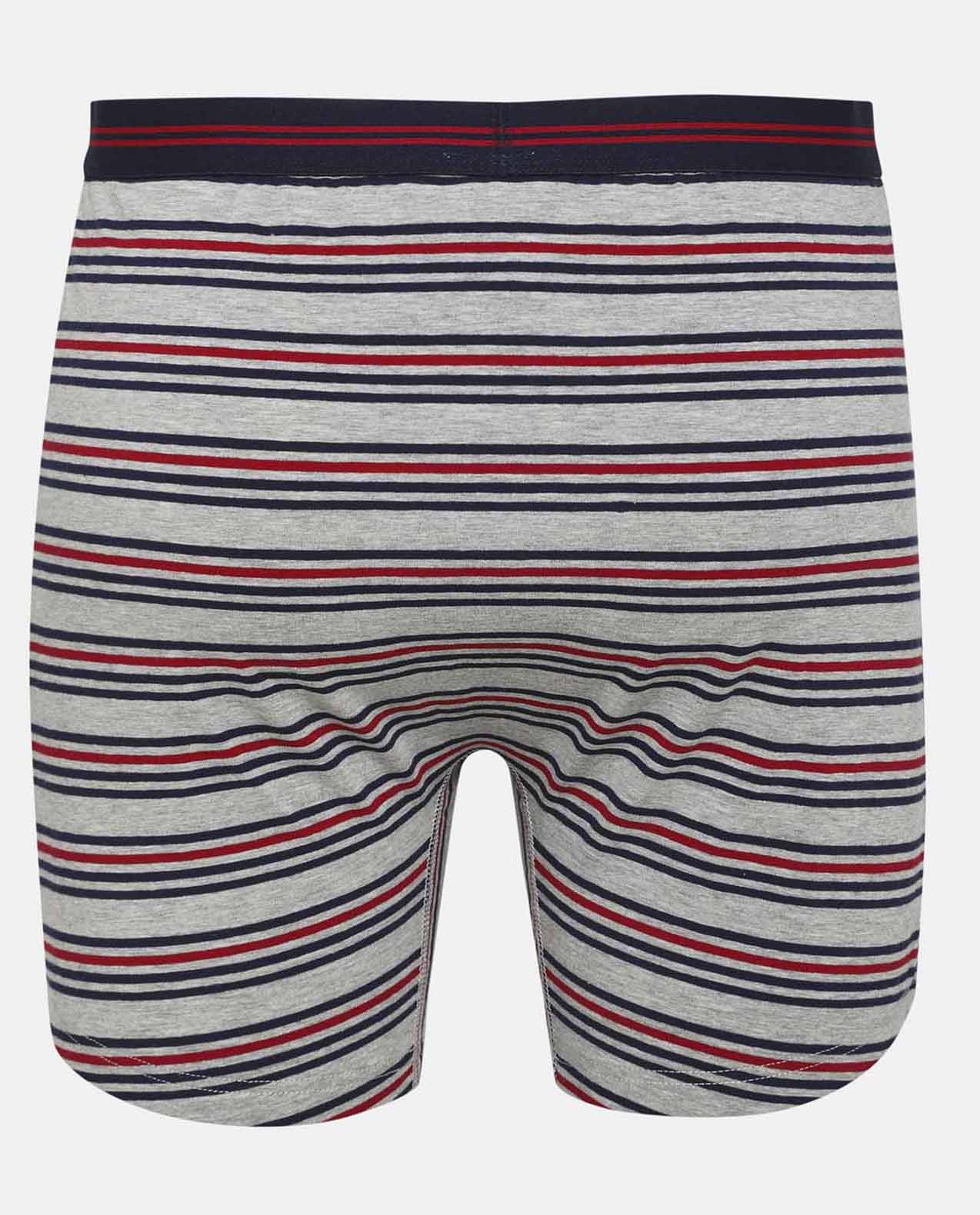 Grey Striped Comfortable Boxers