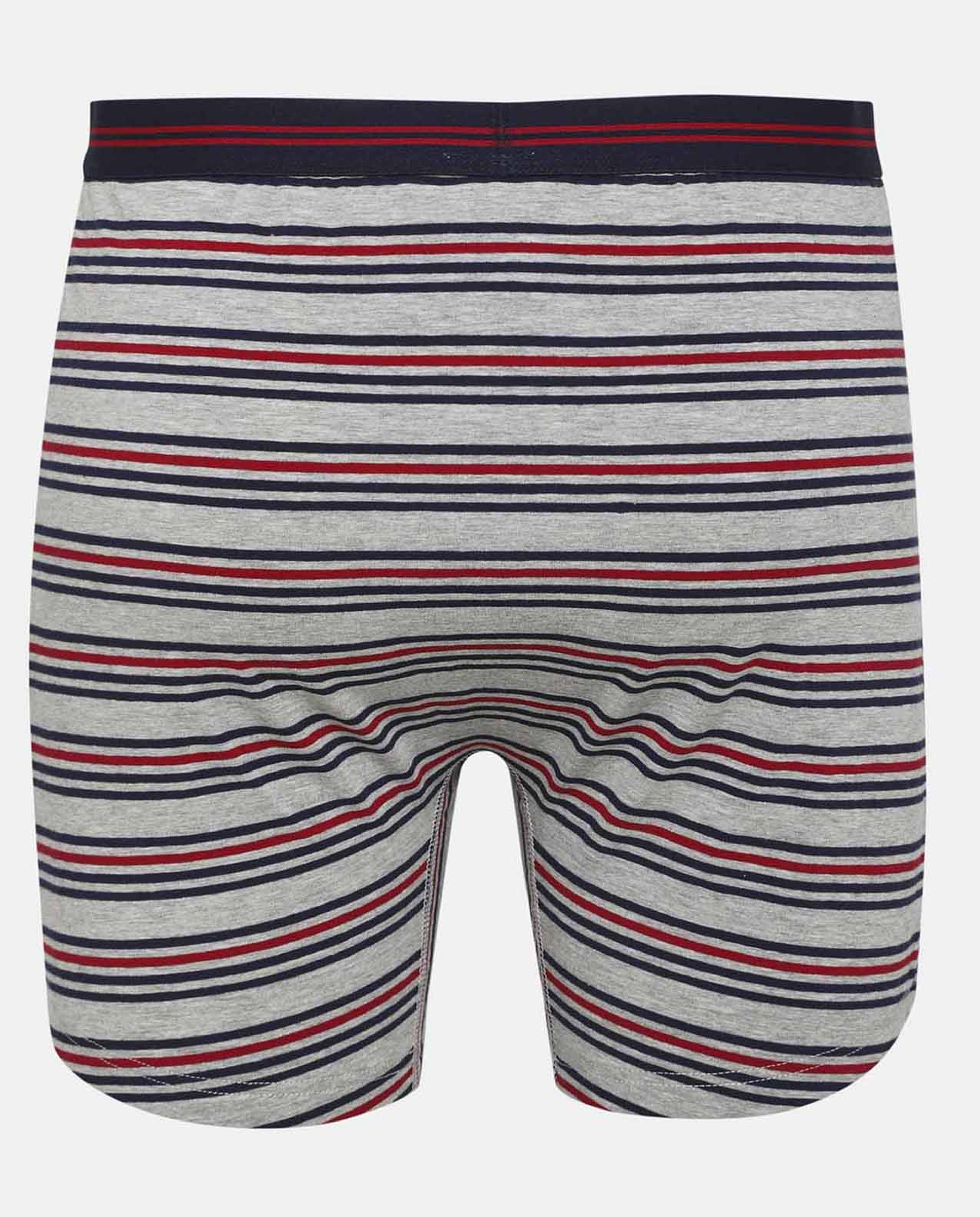 Grey Striped Comfortable Boxers