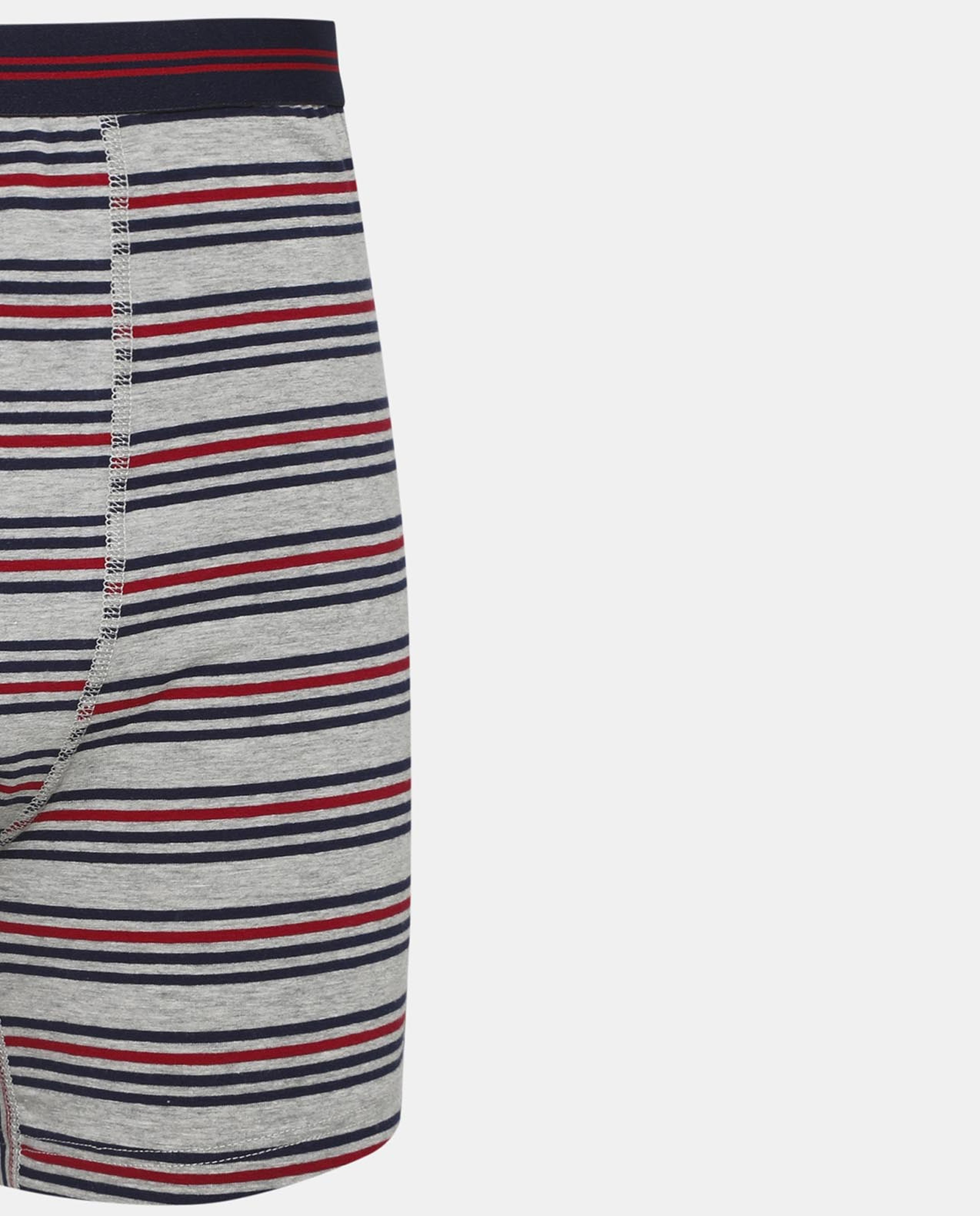 Grey Striped Comfortable Boxers