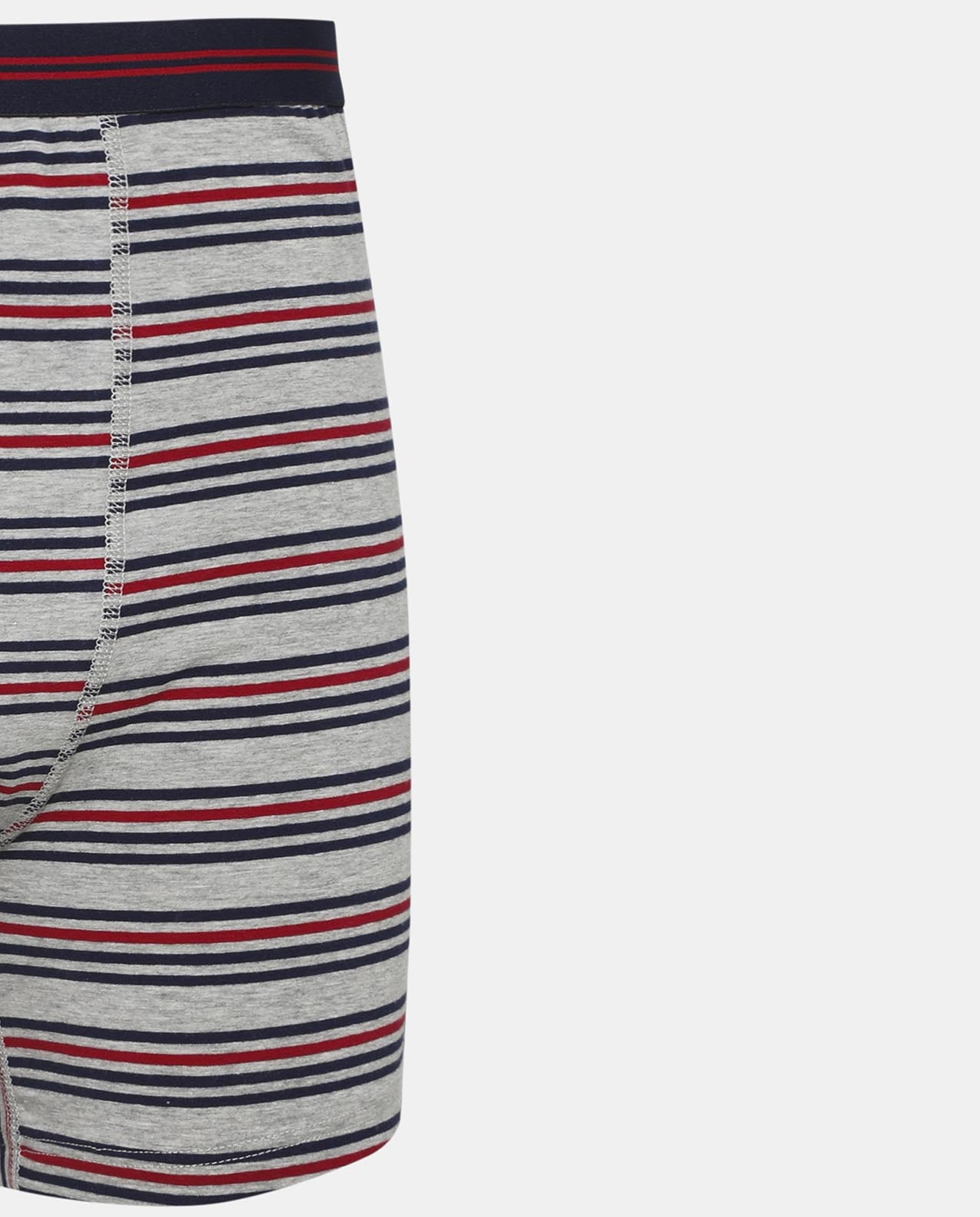 Grey Striped Comfortable Boxers