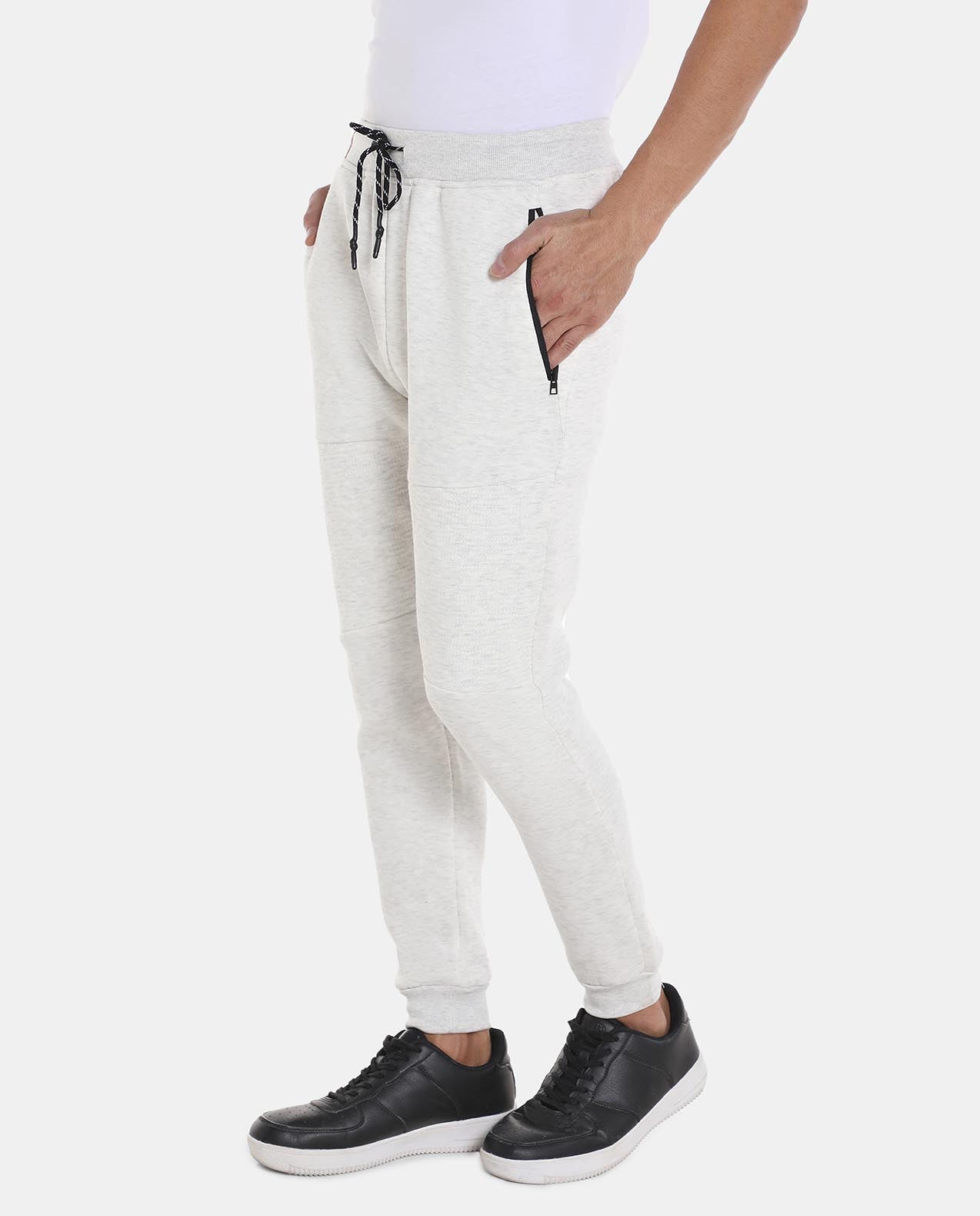 Plain grey track pants online