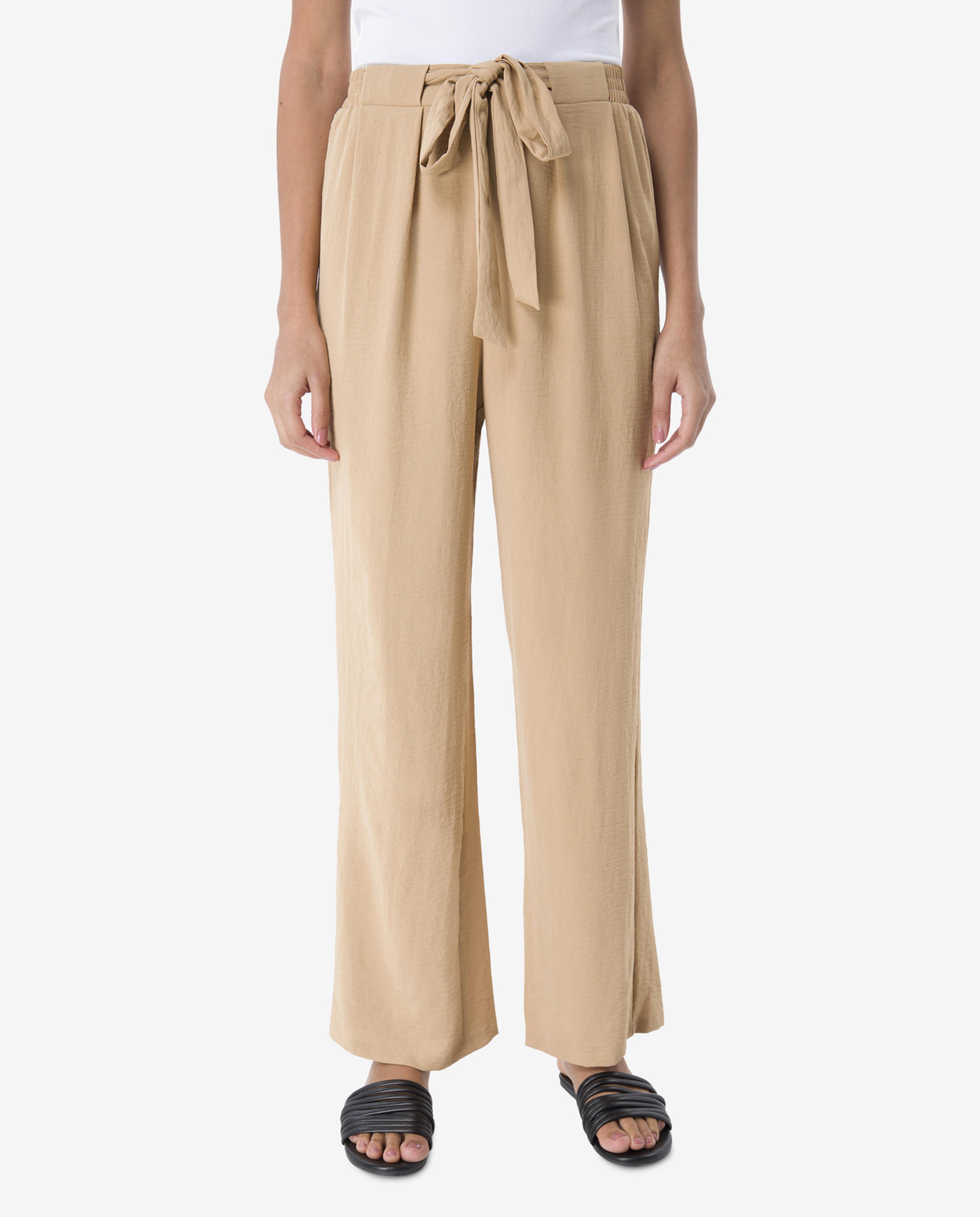 Brown Core Woven Pant