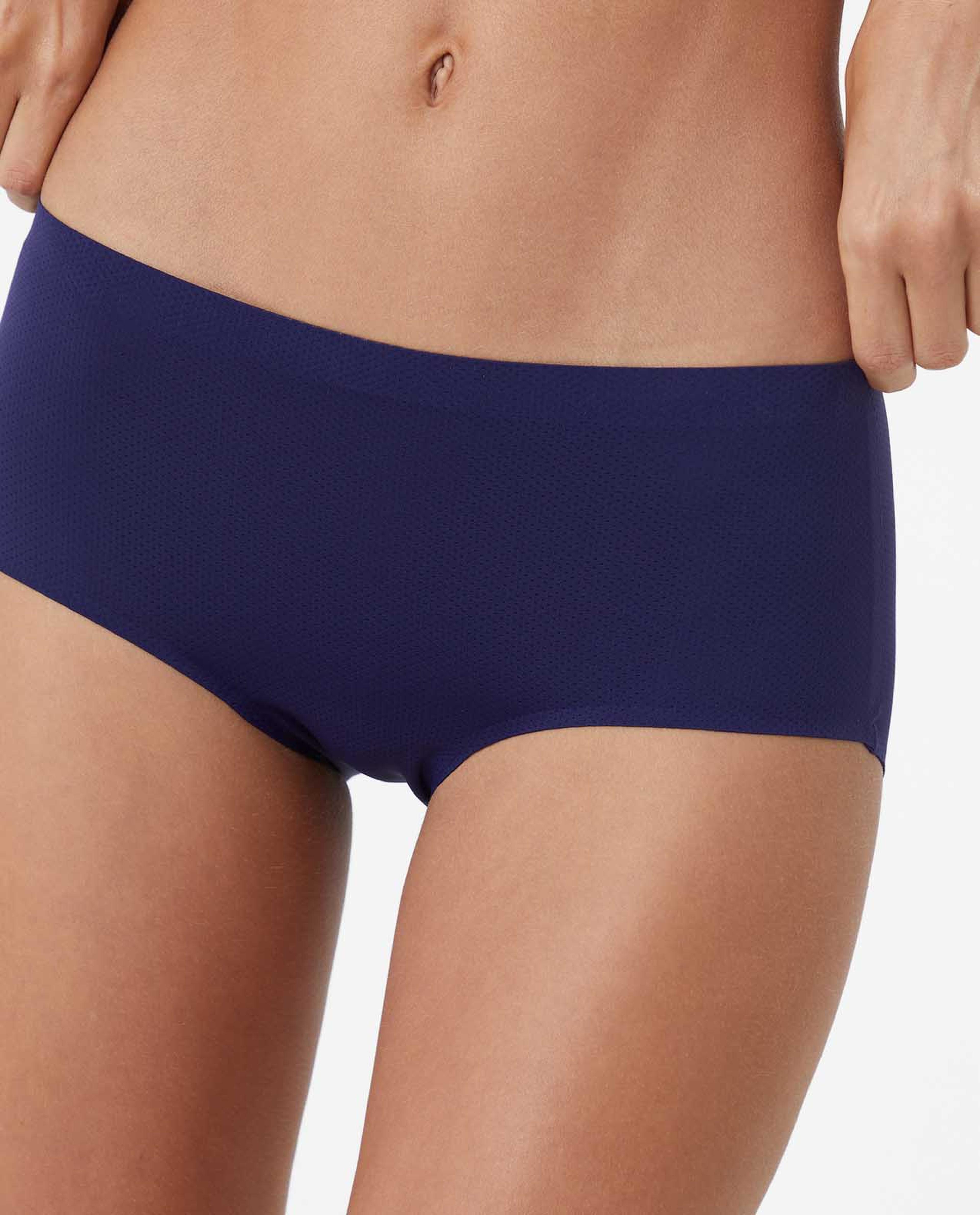 Blue Hipster Panty For Ladies