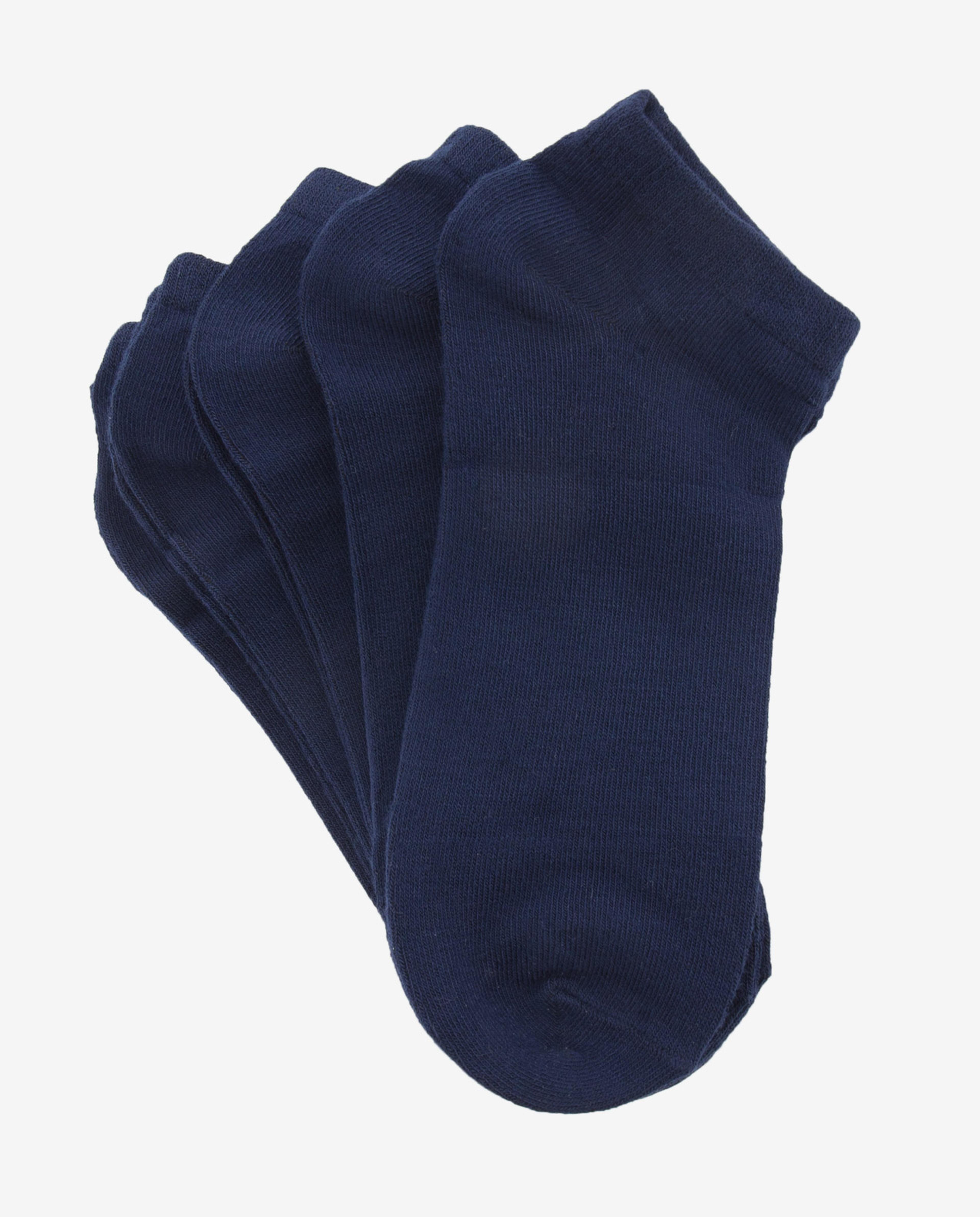 Blue Ankle Socks-Pack Of 5