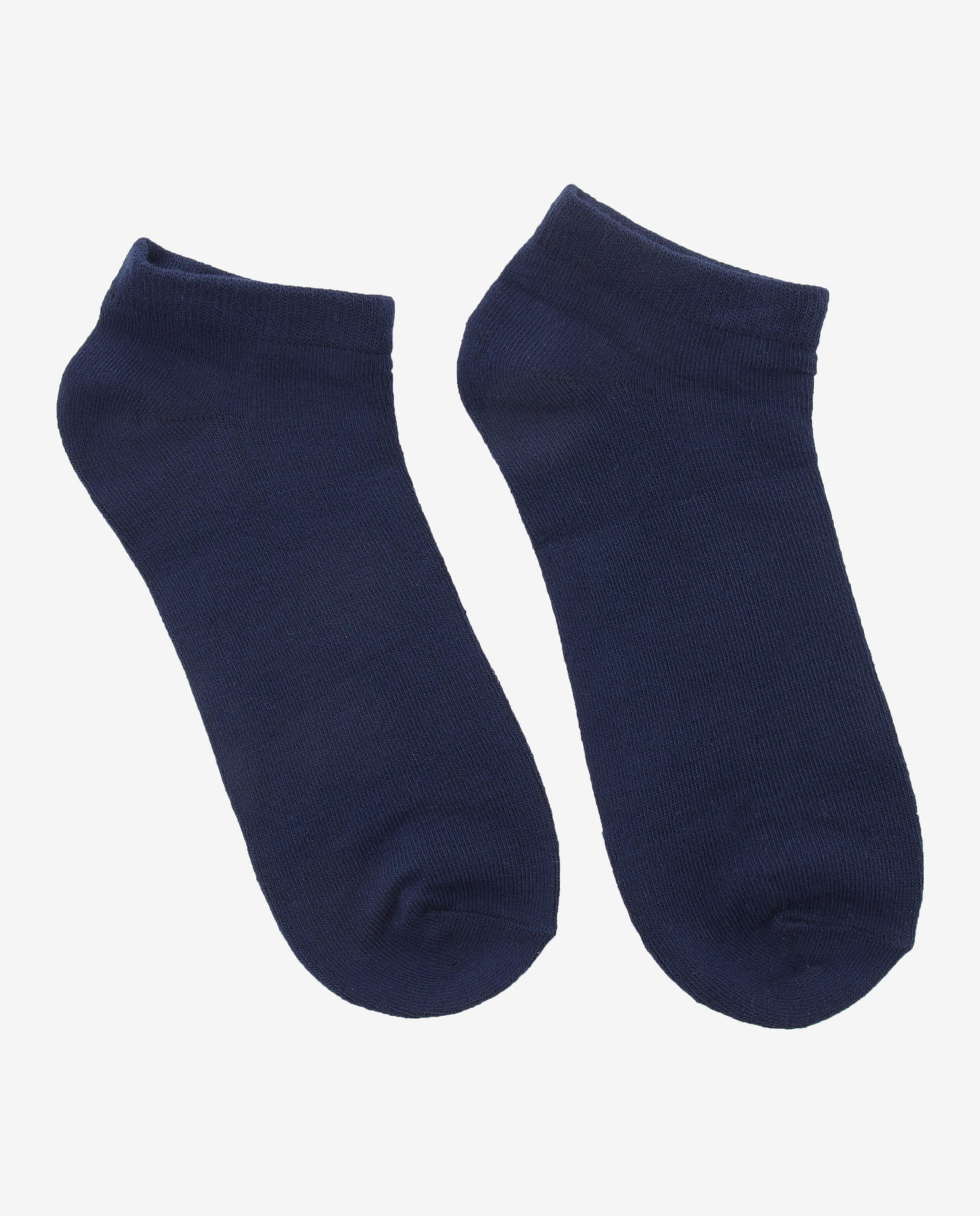 Blue Ankle Socks-Pack Of 5