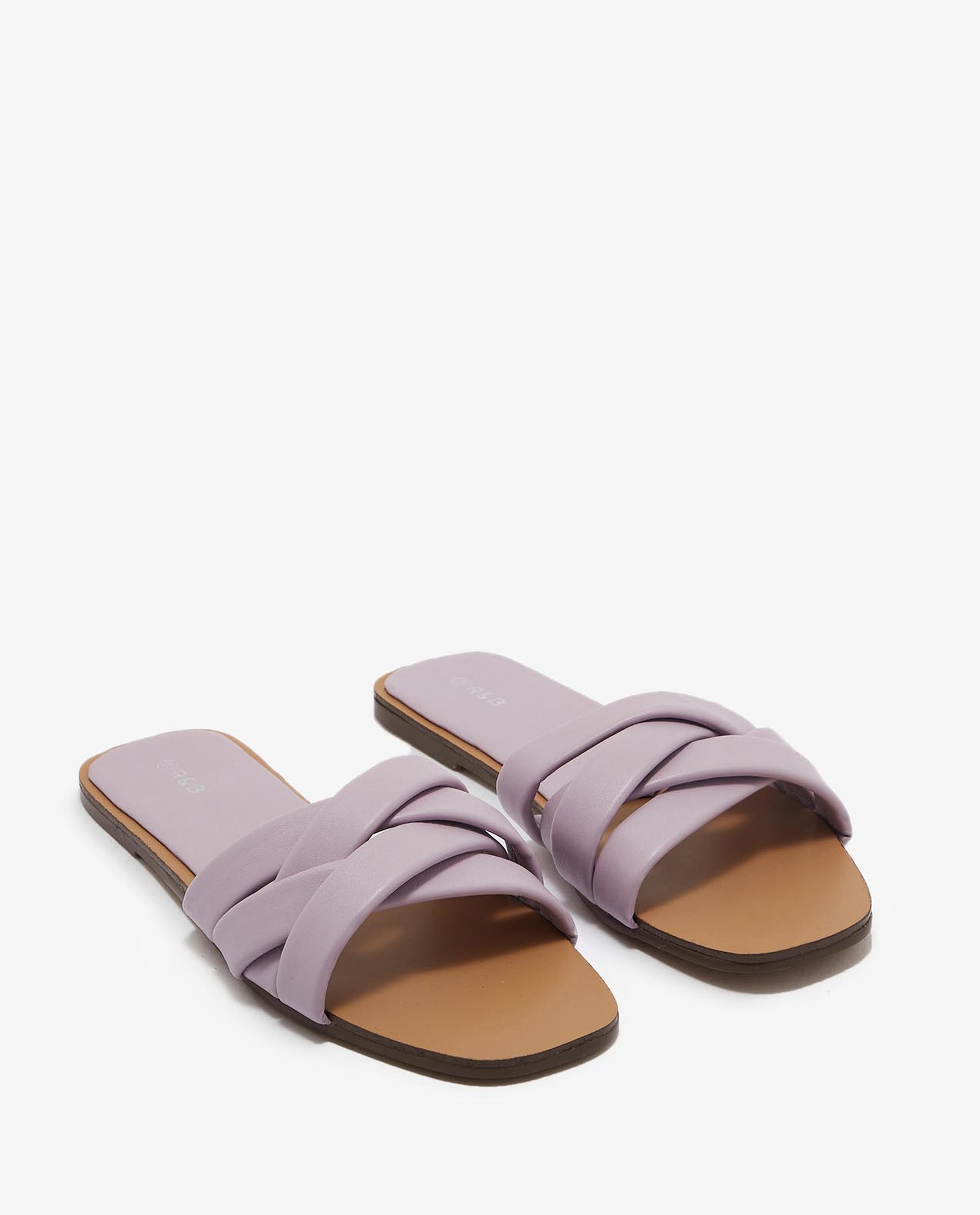 Purple Fashion Flat Sandal