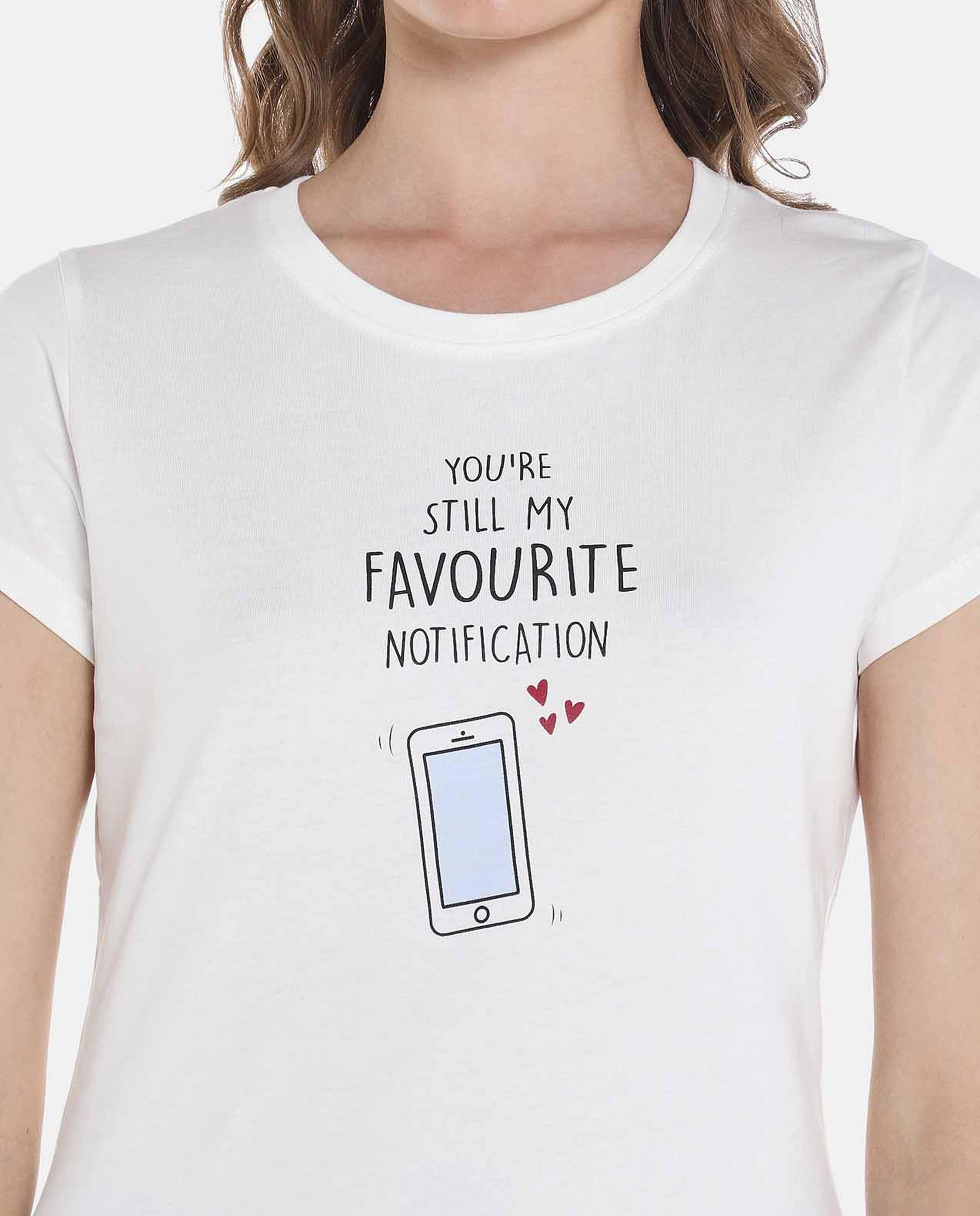 Ivory Short Sleeve Graphic Tee