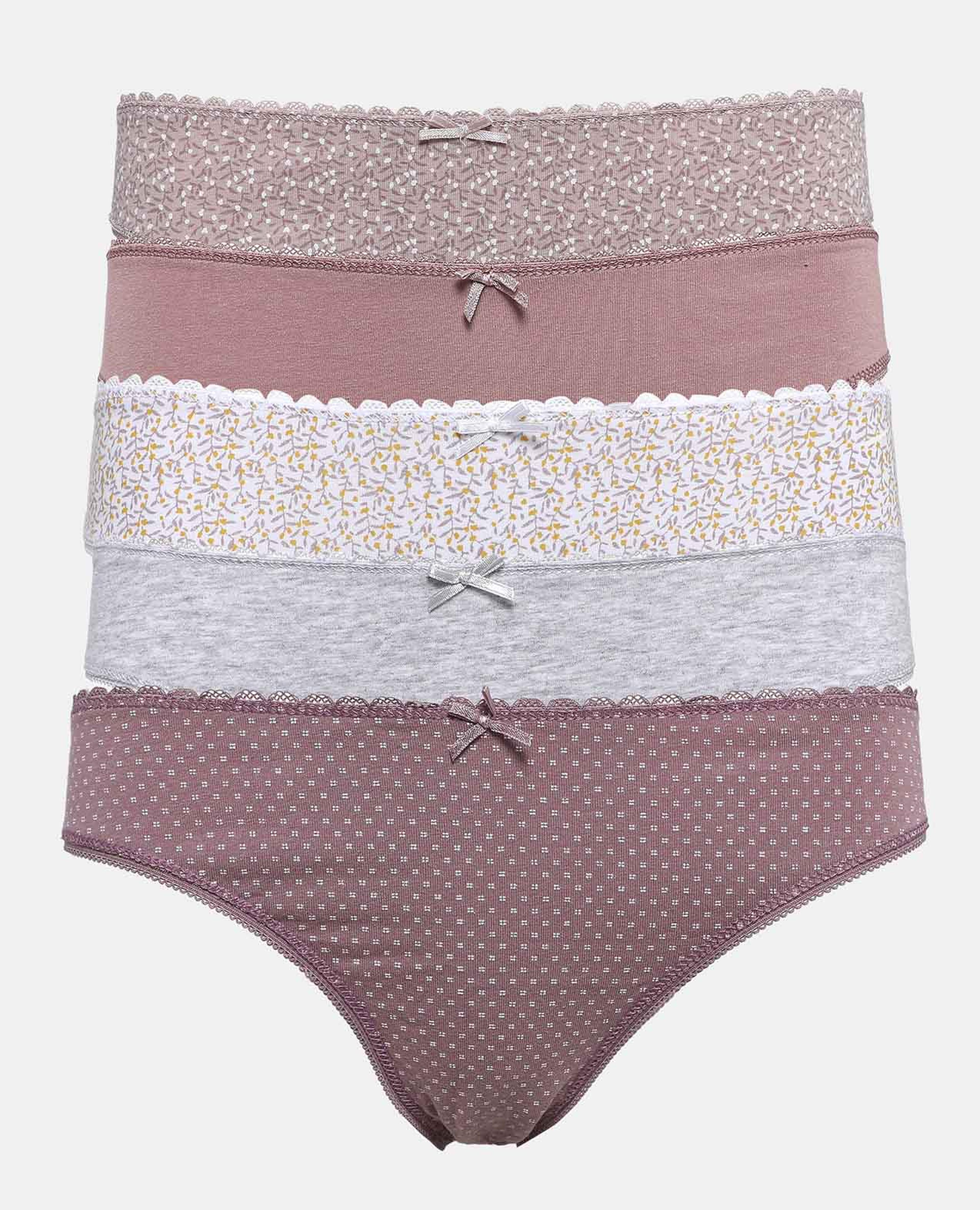 R&B Multi Pack of 5 Bikini Brief