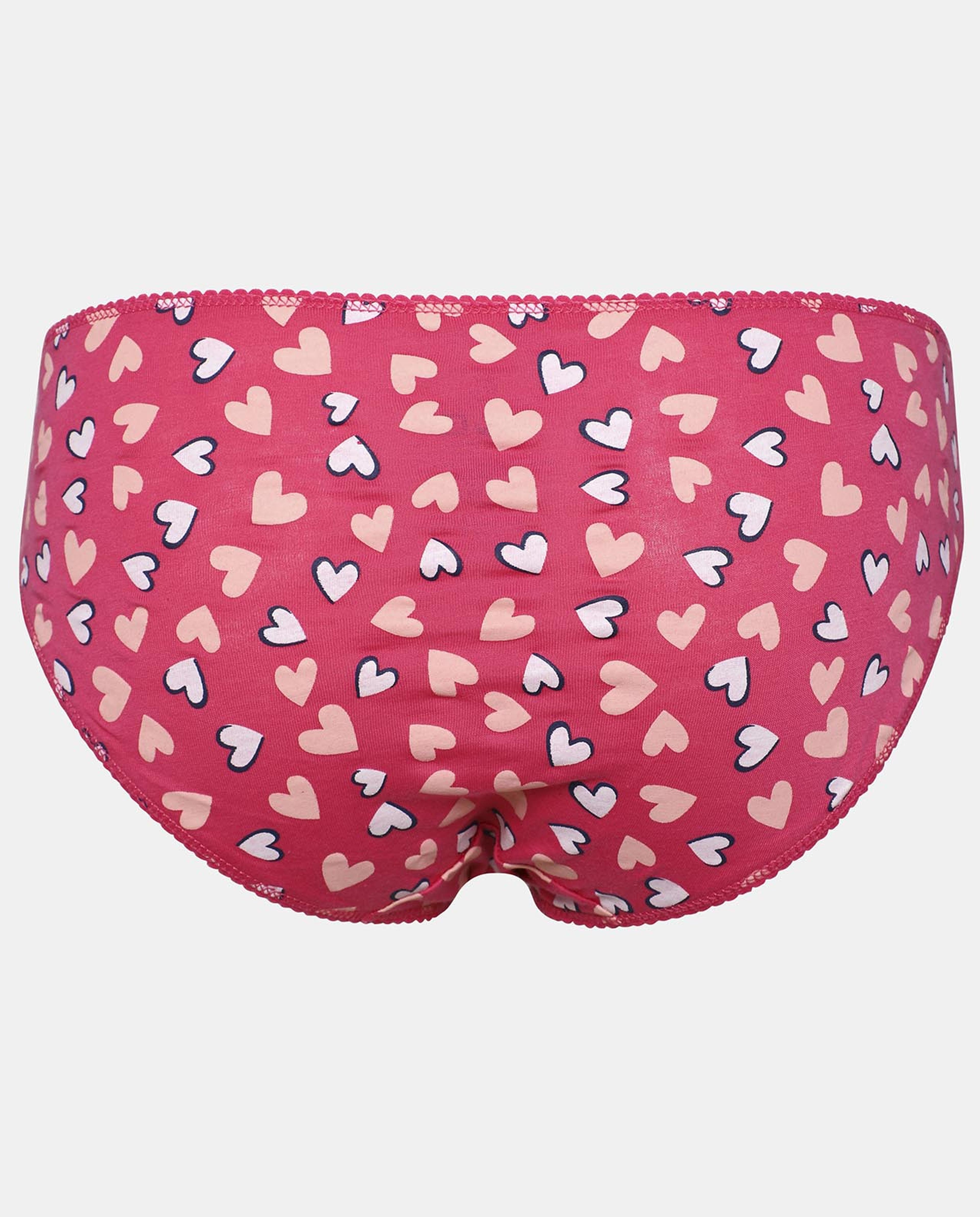 Multi-Colored 5-Pack Assorted Prints Inner Panty