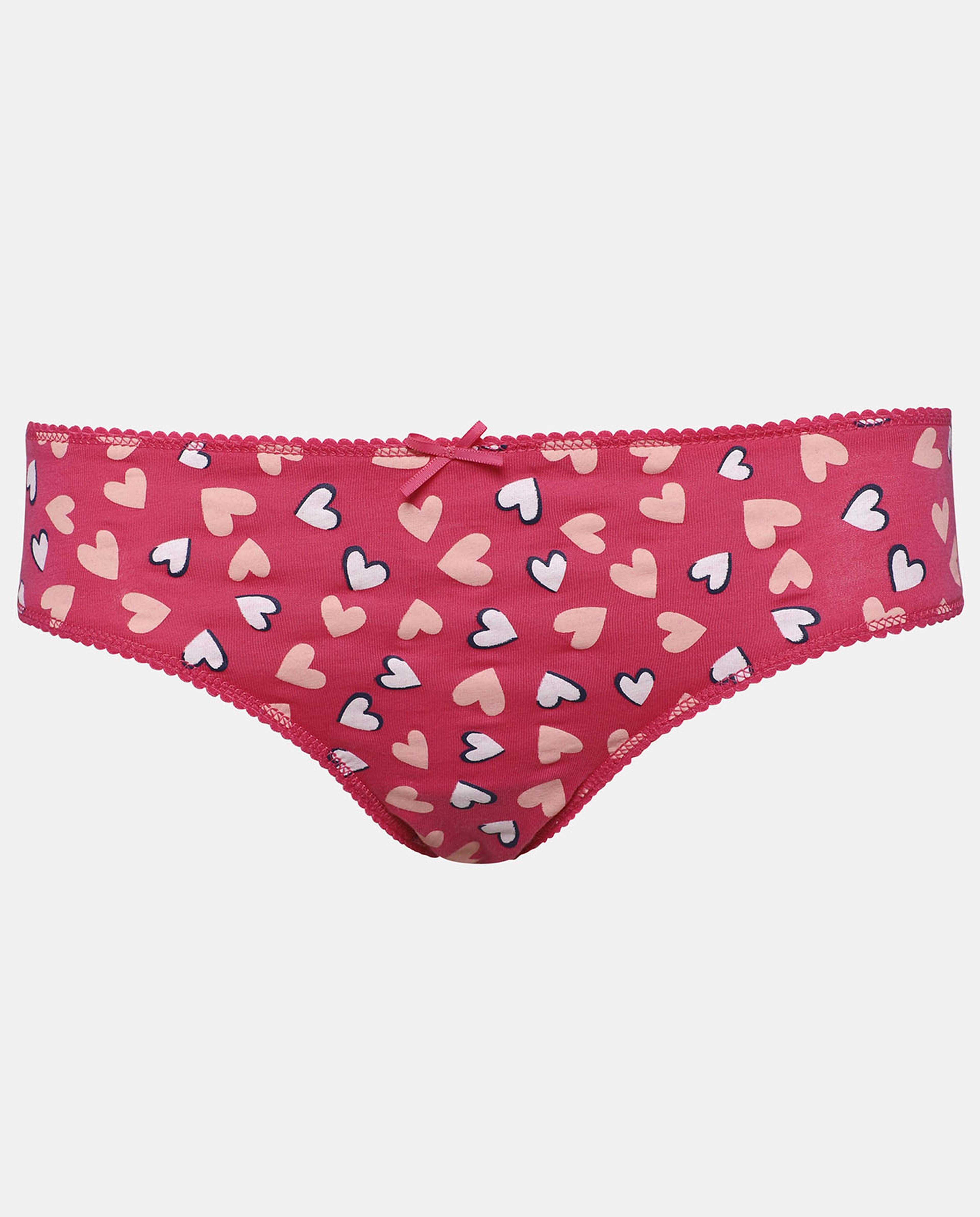 Multi-Colored 5-Pack Assorted Prints Inner Panty