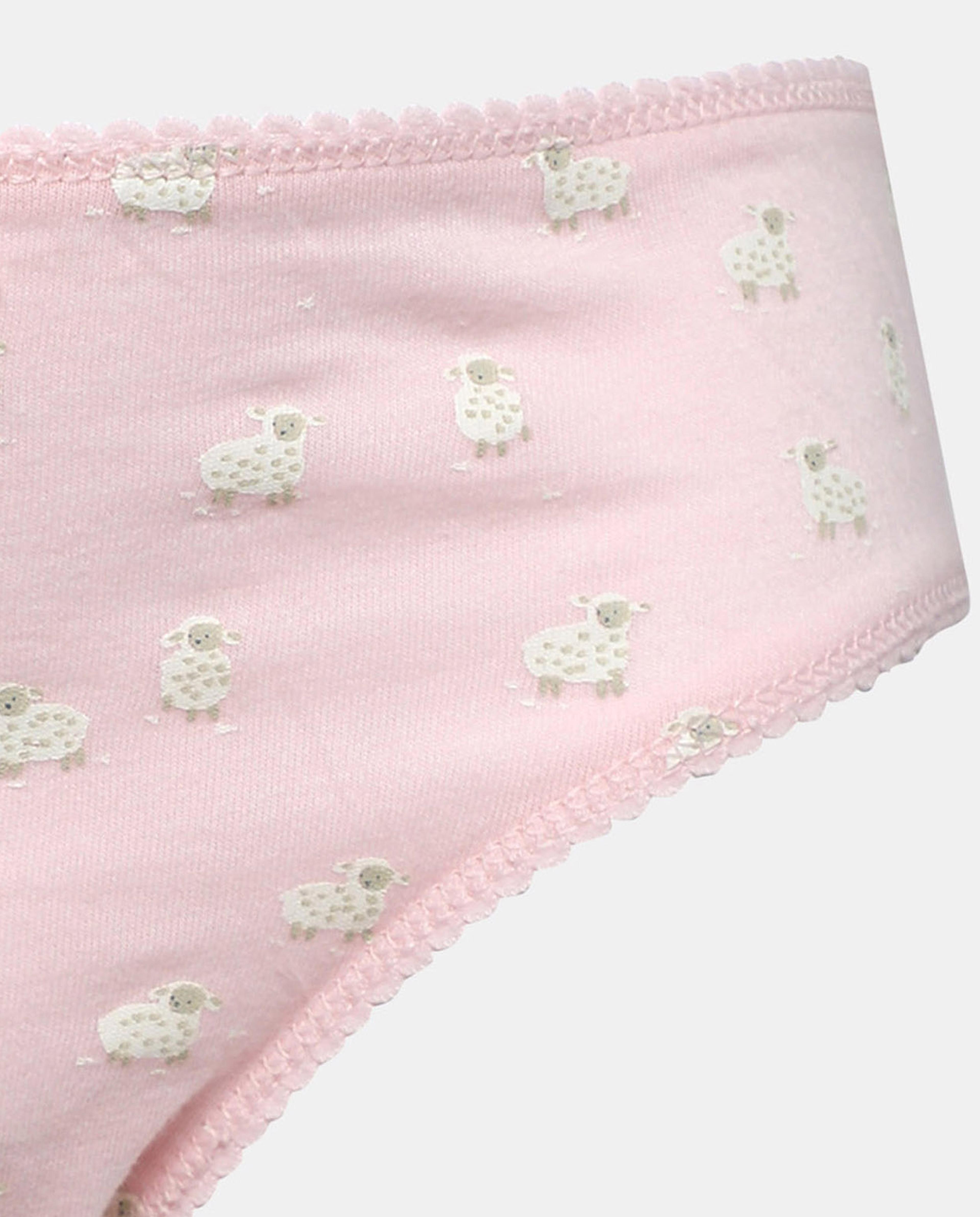 Multi-Colored 5-Pack Assorted Prints Inner Panty