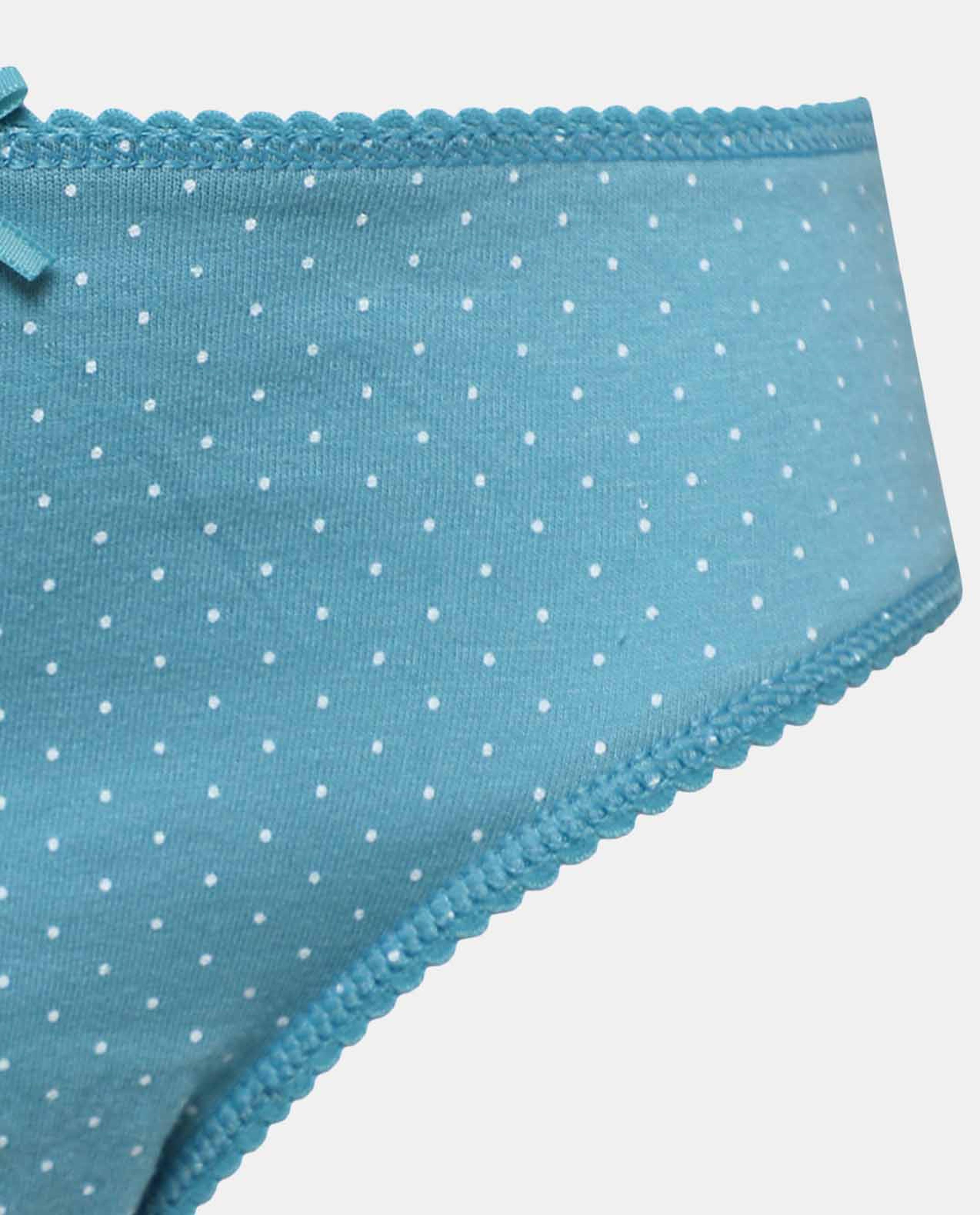 Multi-Colored 5-Pack Assorted Prints Inner Panty