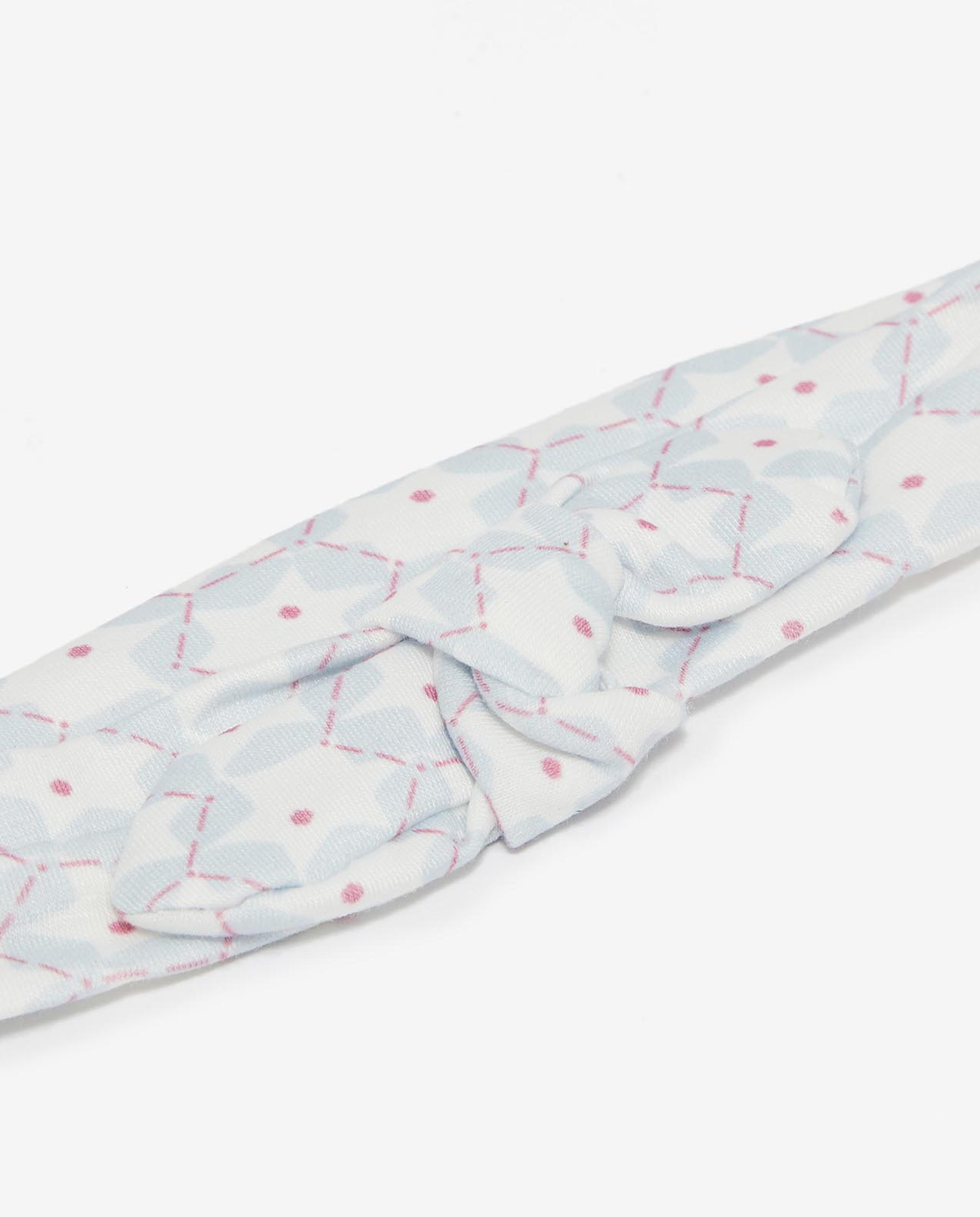 Multi-Colored Girl's Knotted Headband 3Pcs