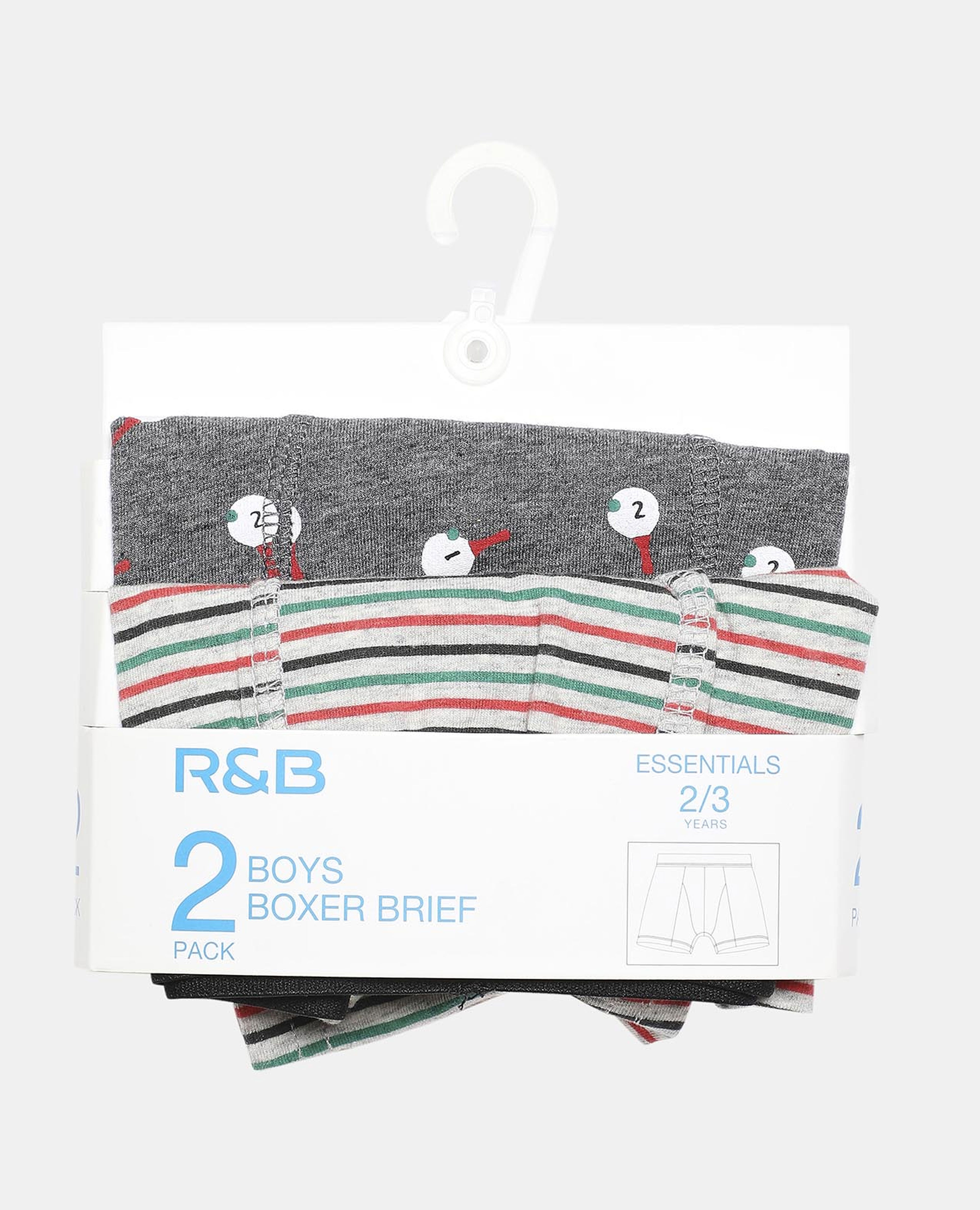 Multi-Colored Floral Printed Boxers Pack of 2