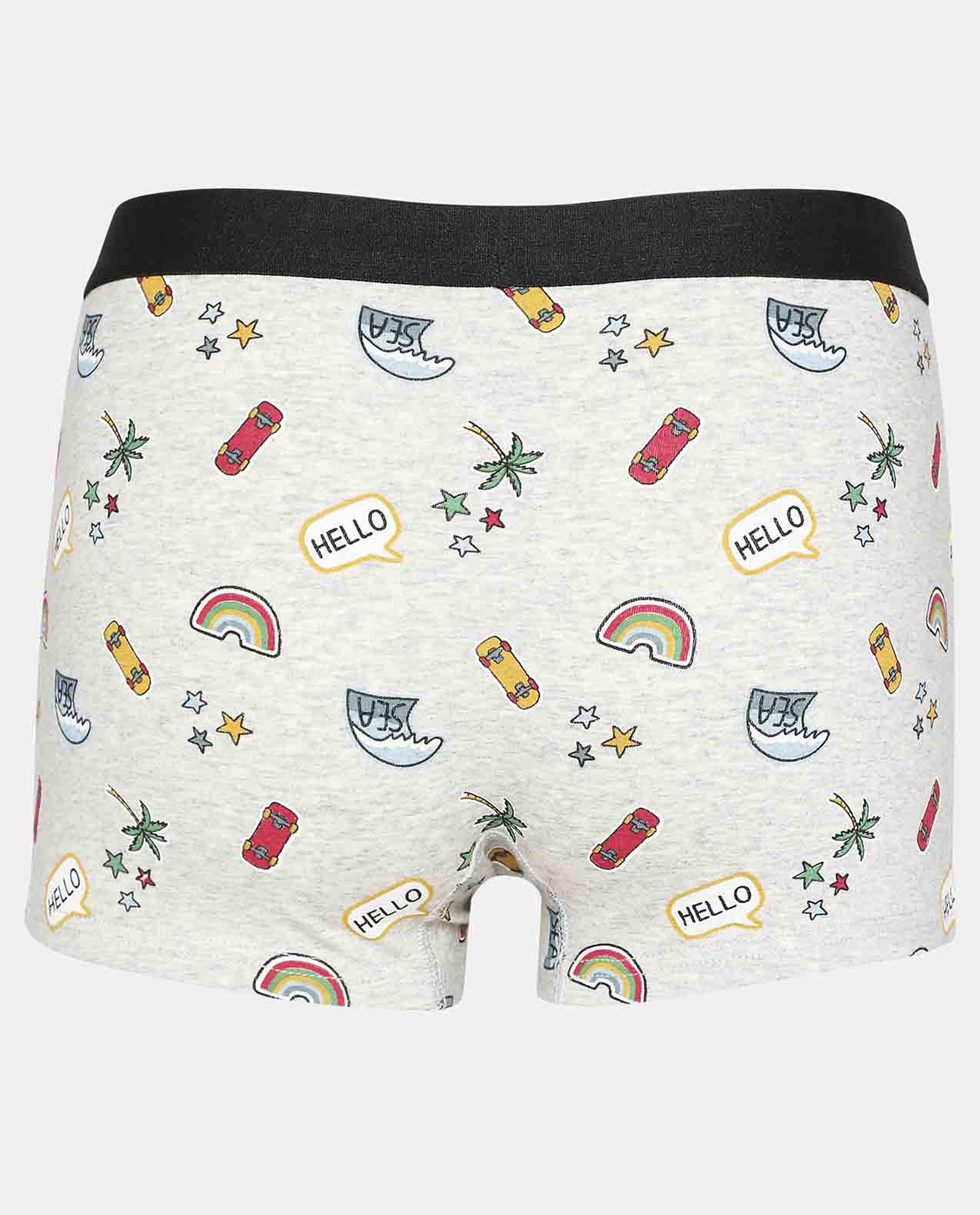 Multi-Colored Printed Boxers Pack of 2