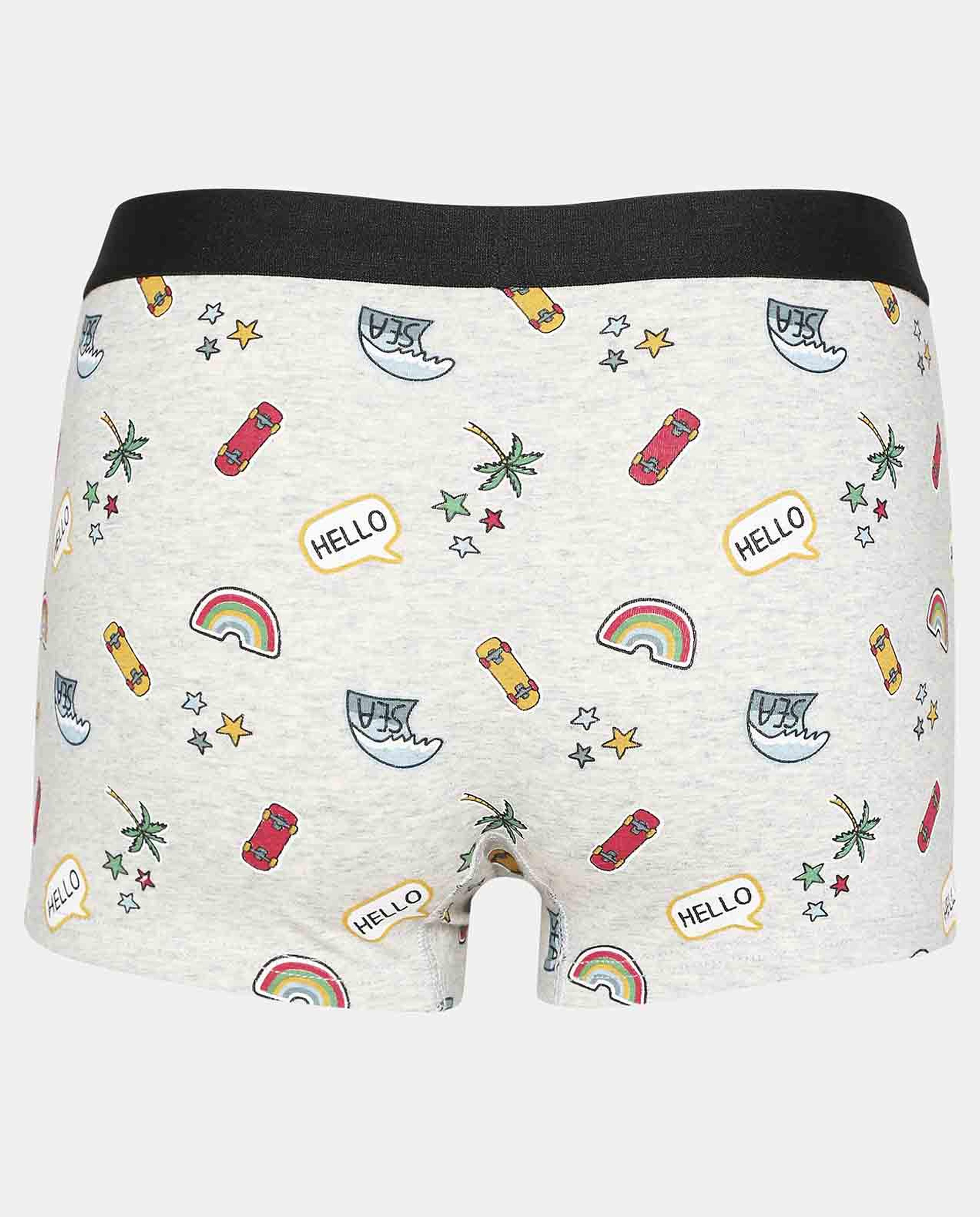 Multi-Colored Printed Boxers Pack of 2