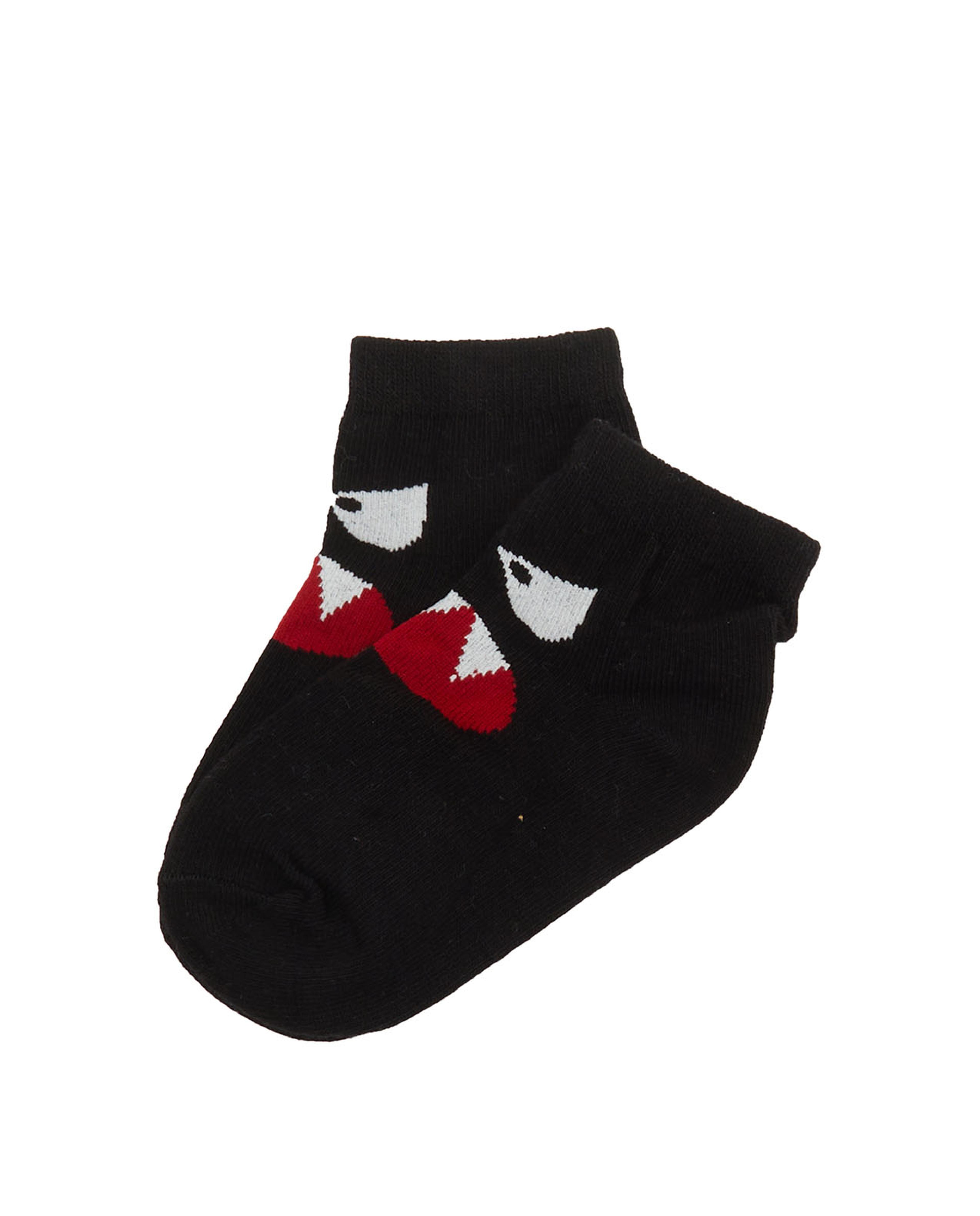 Pack of 3 Printed Ankle Socks