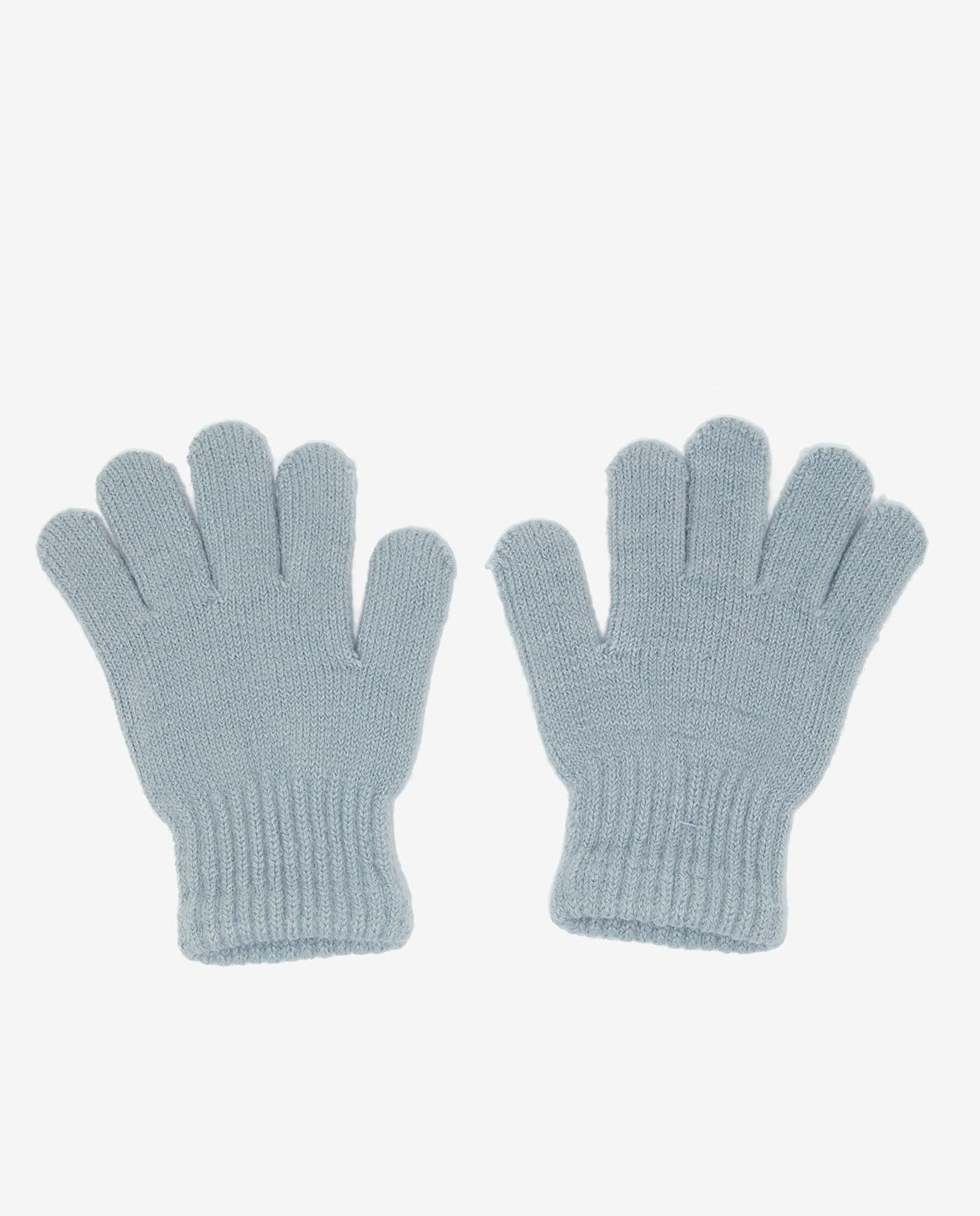 Patterned Set of Scarf, Cap and Gloves Set