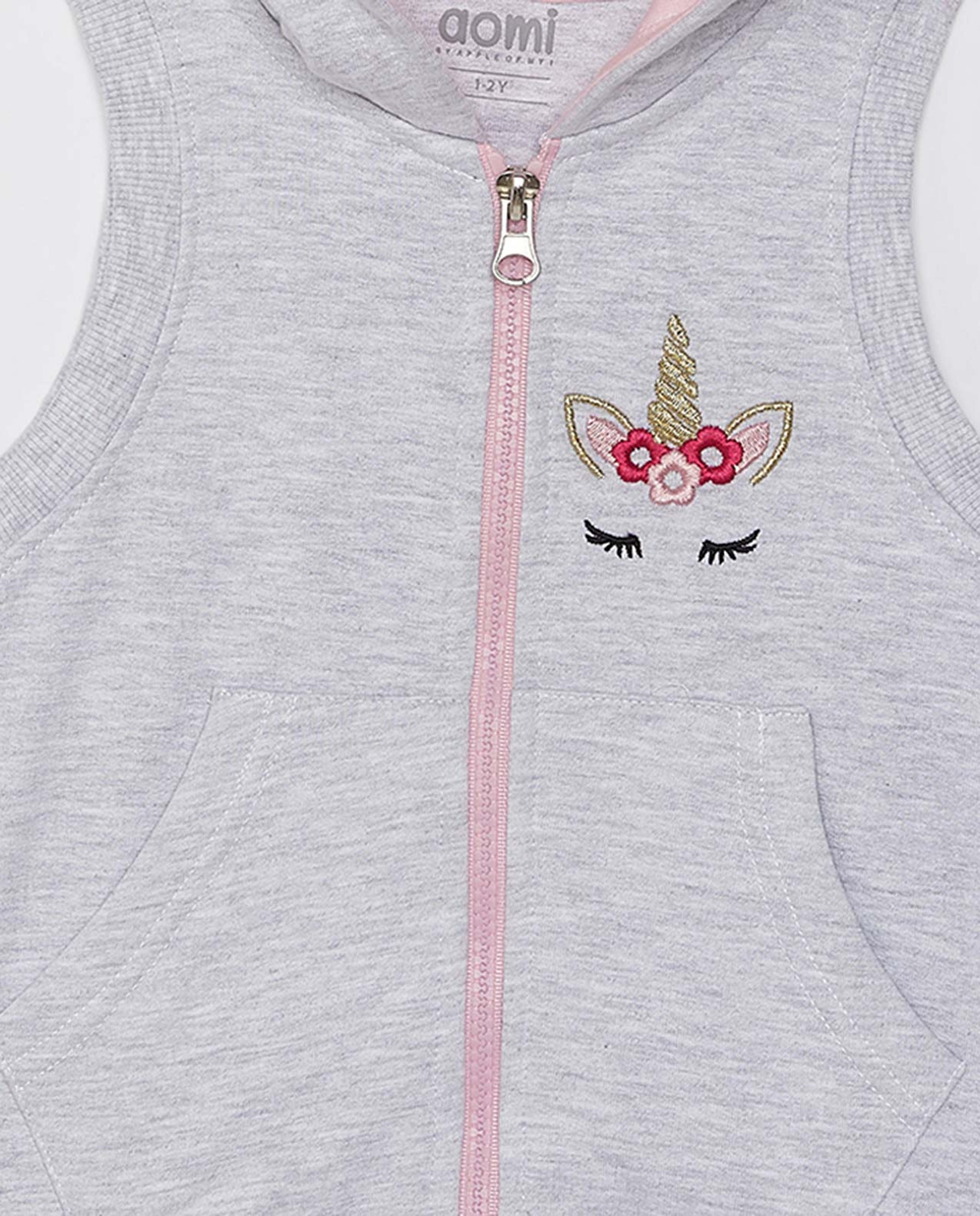 Kids Embroidered Hoodie