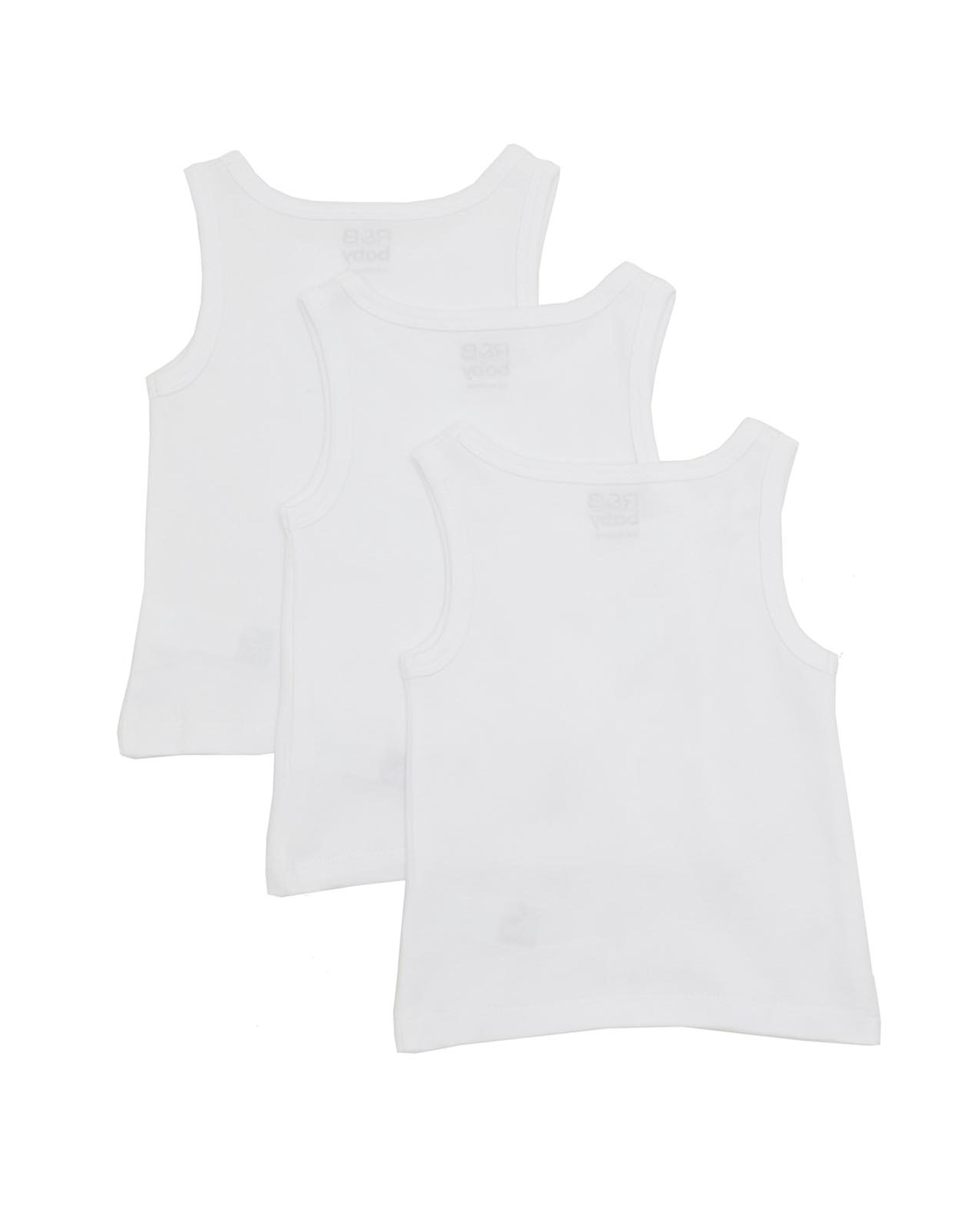 Pack of 3 Vests