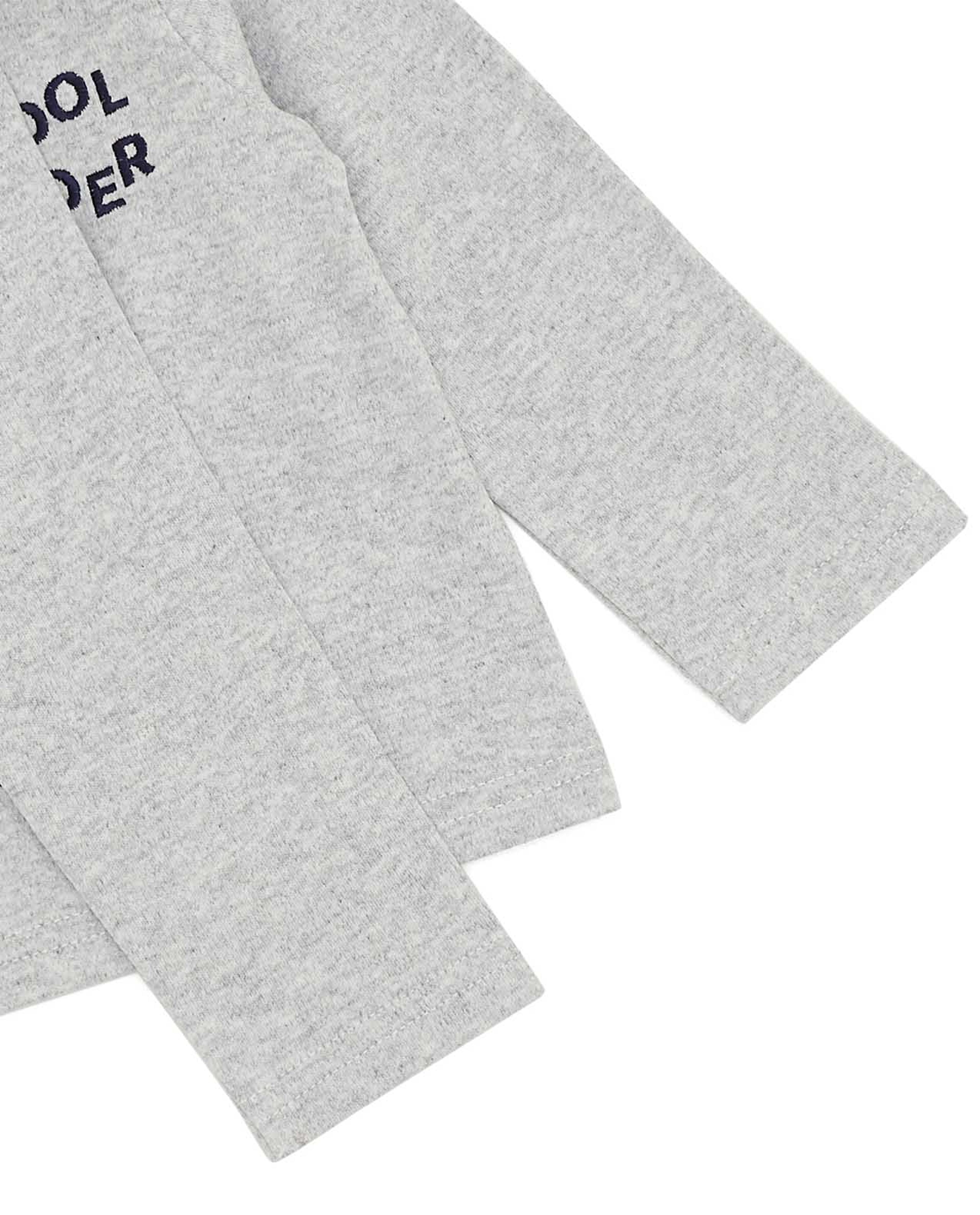 Printed T-Shirt with Crew Neck and Long Sleeves