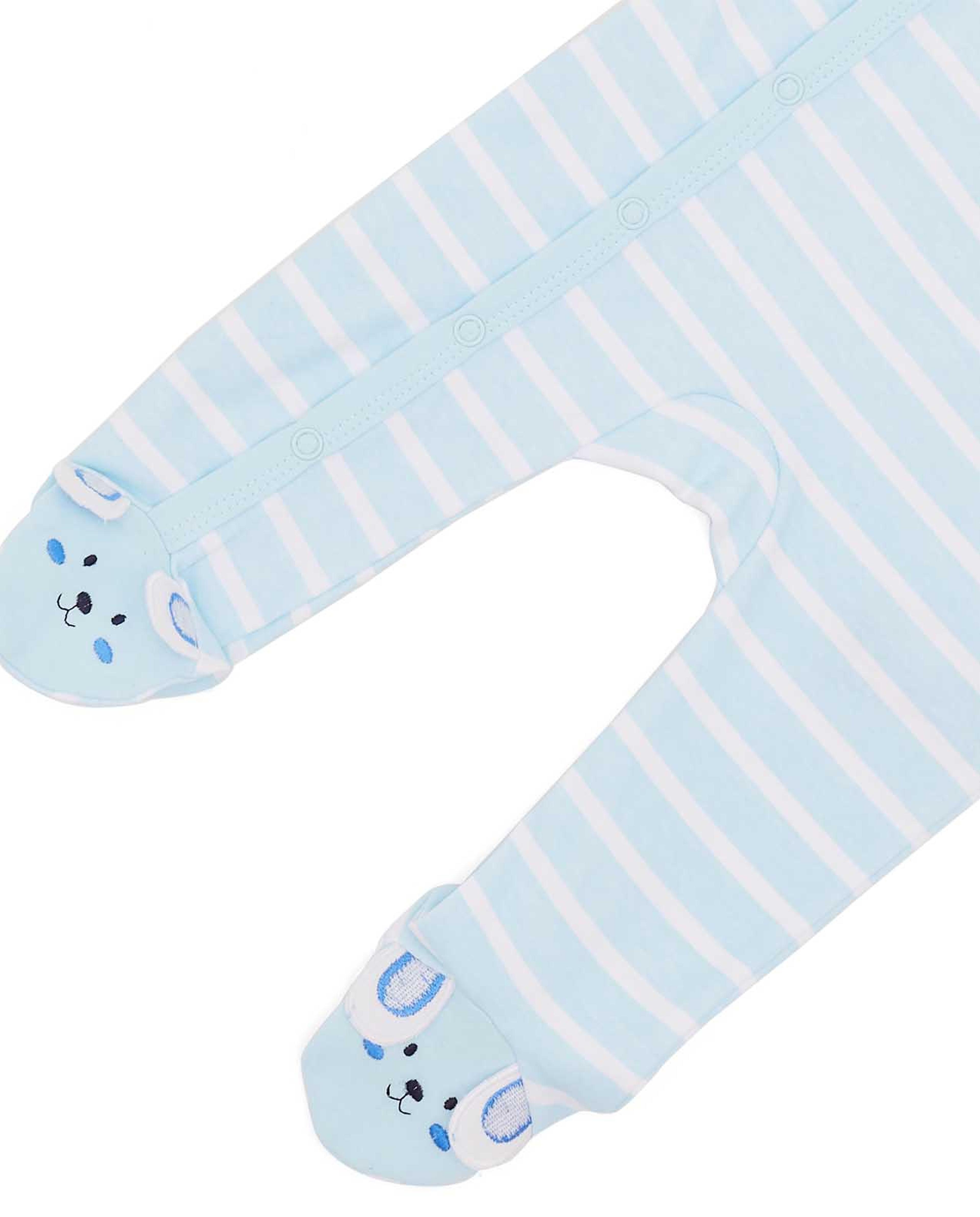 Printed Footed Bodysuit