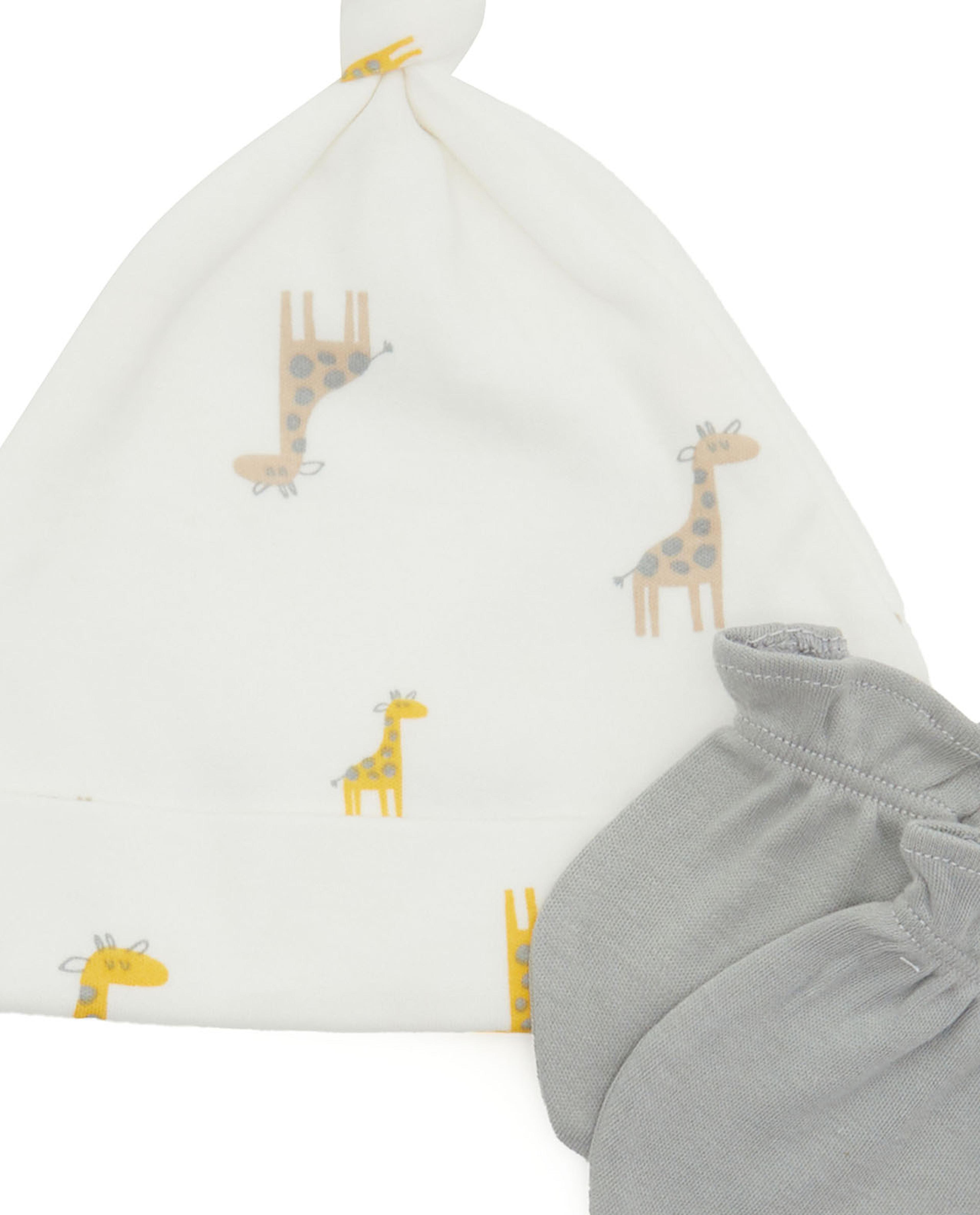 Cap and Mittens Set