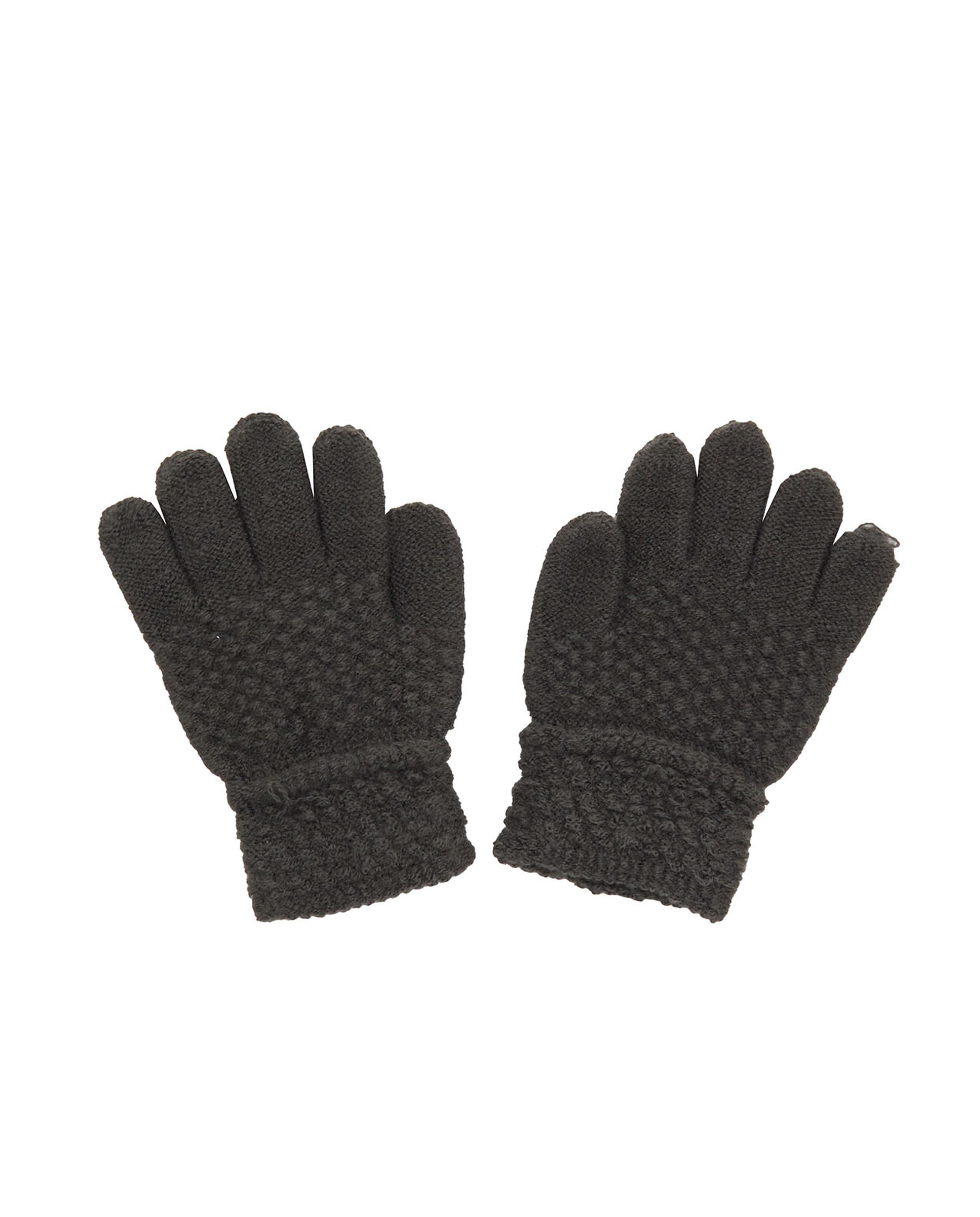 Solid Knitted Gloves
