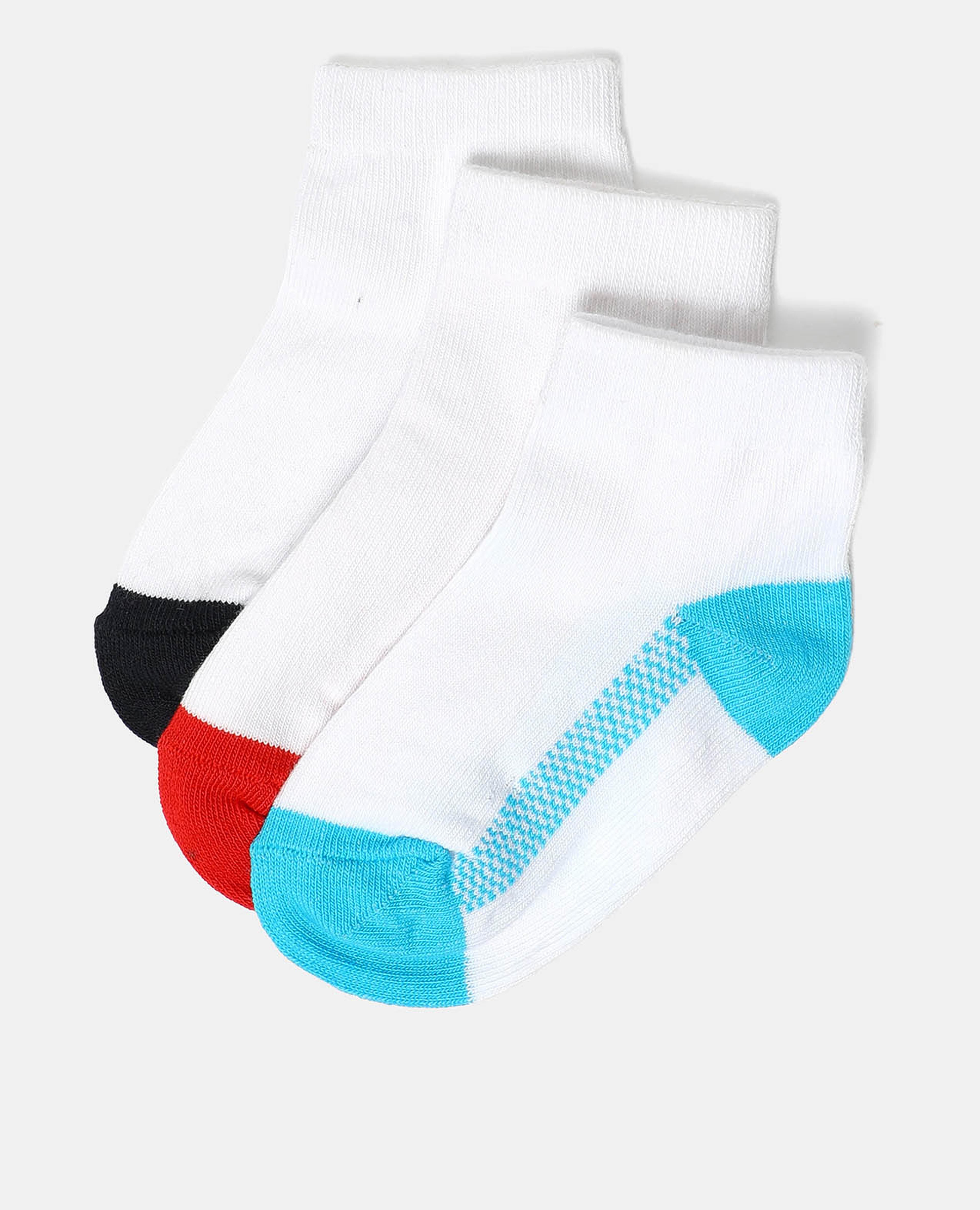 Set of 3 Ankle-Length Socks