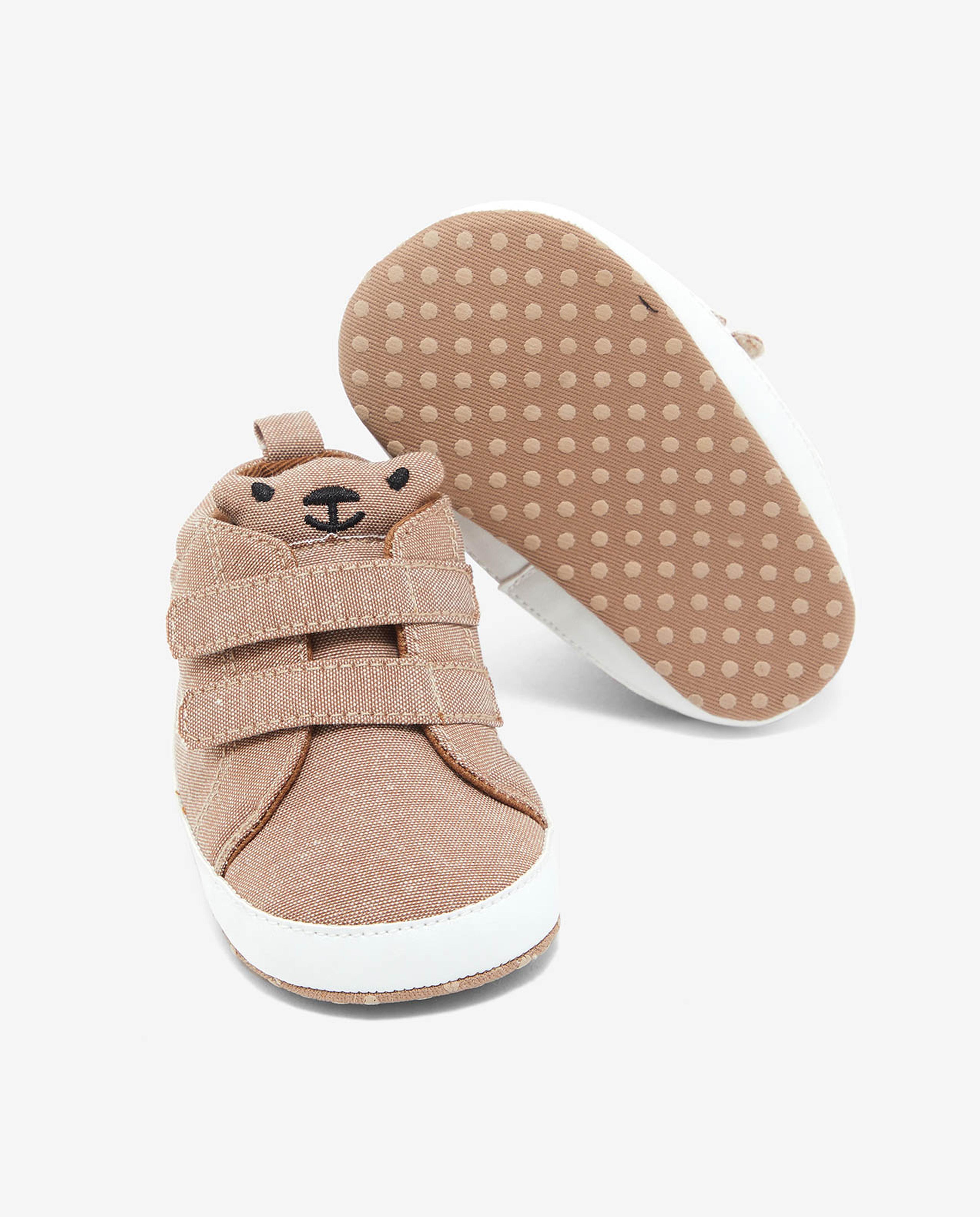 Solid Booties with Velcro Closure