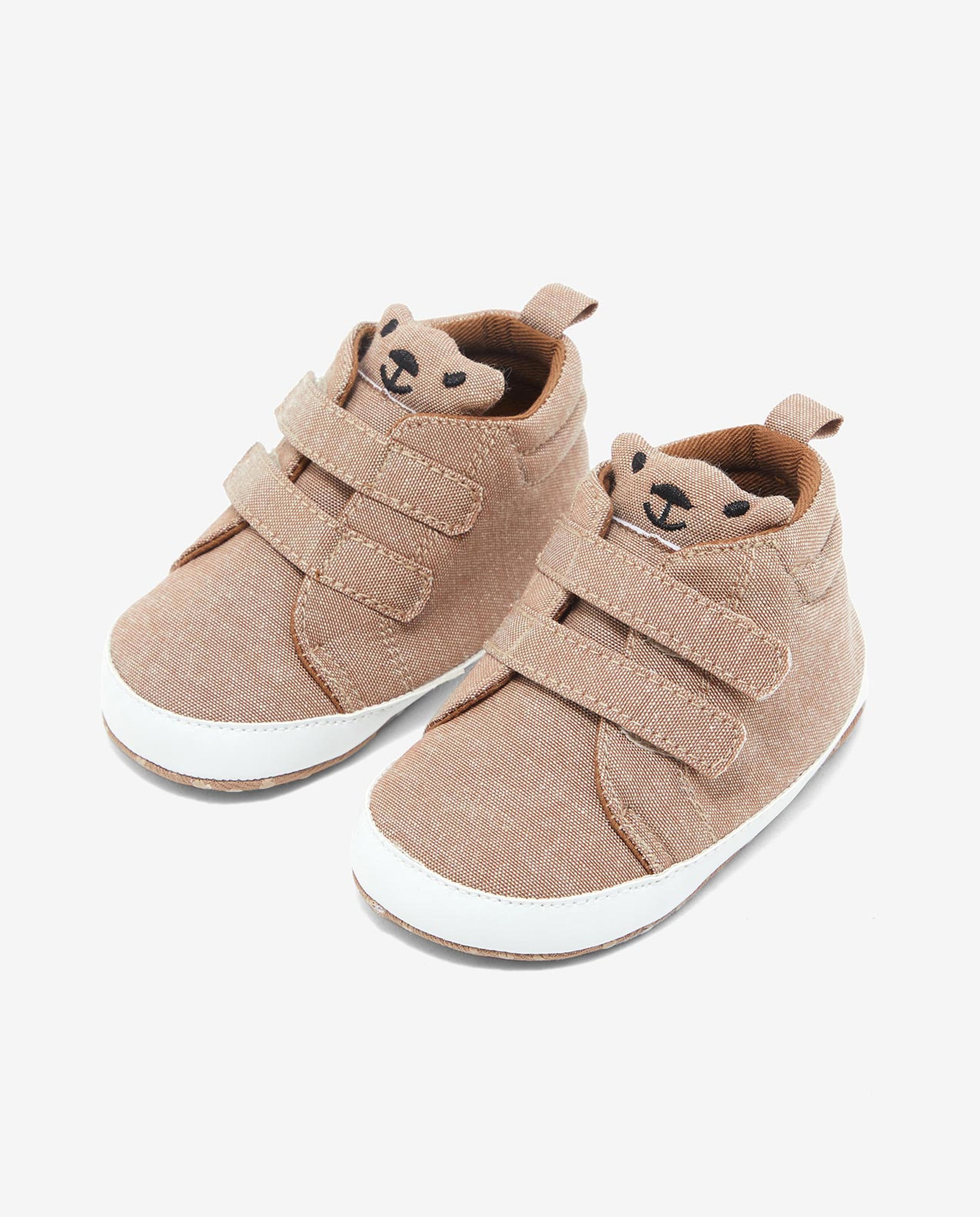 Solid Booties with Velcro Closure