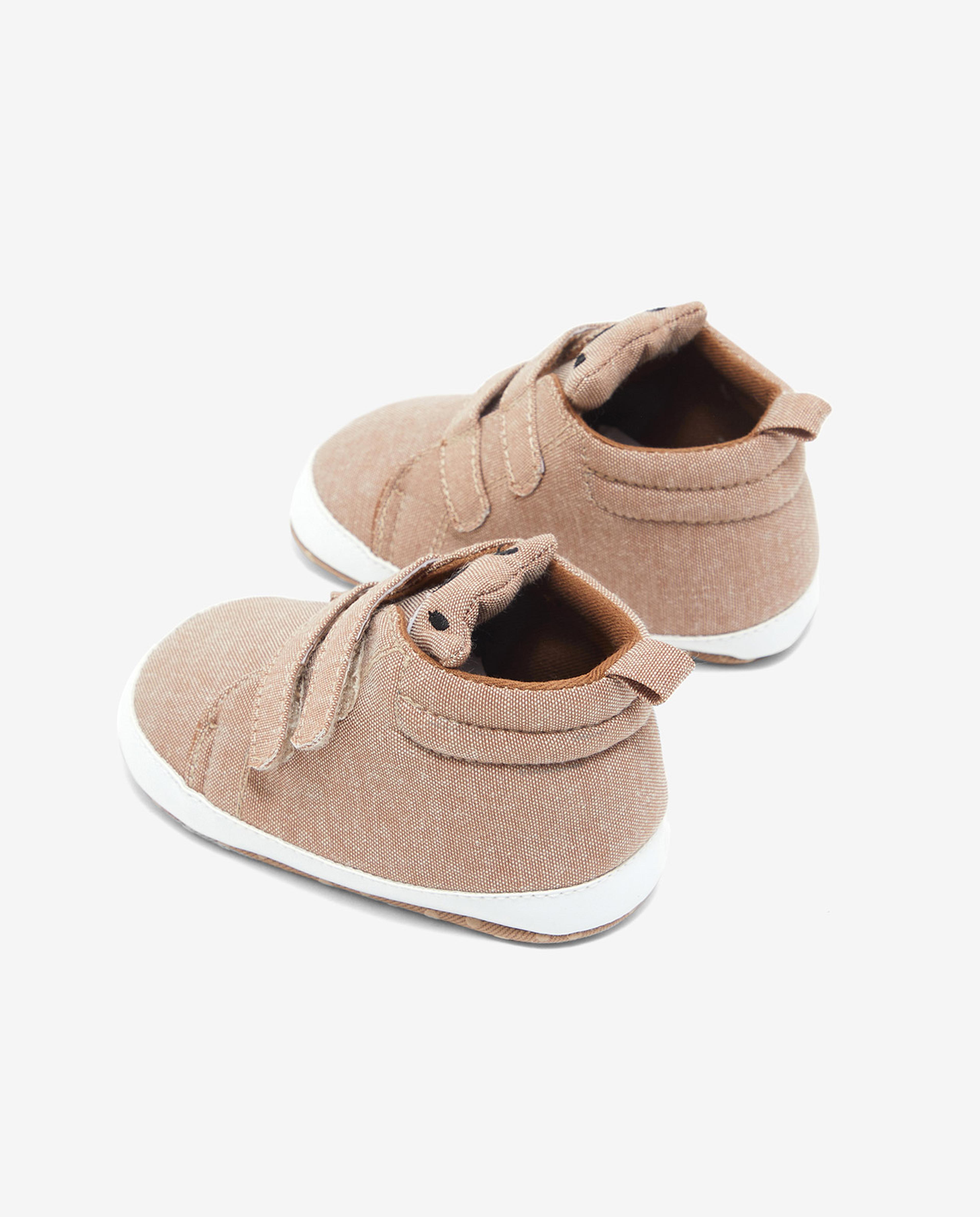 Solid Booties with Velcro Closure
