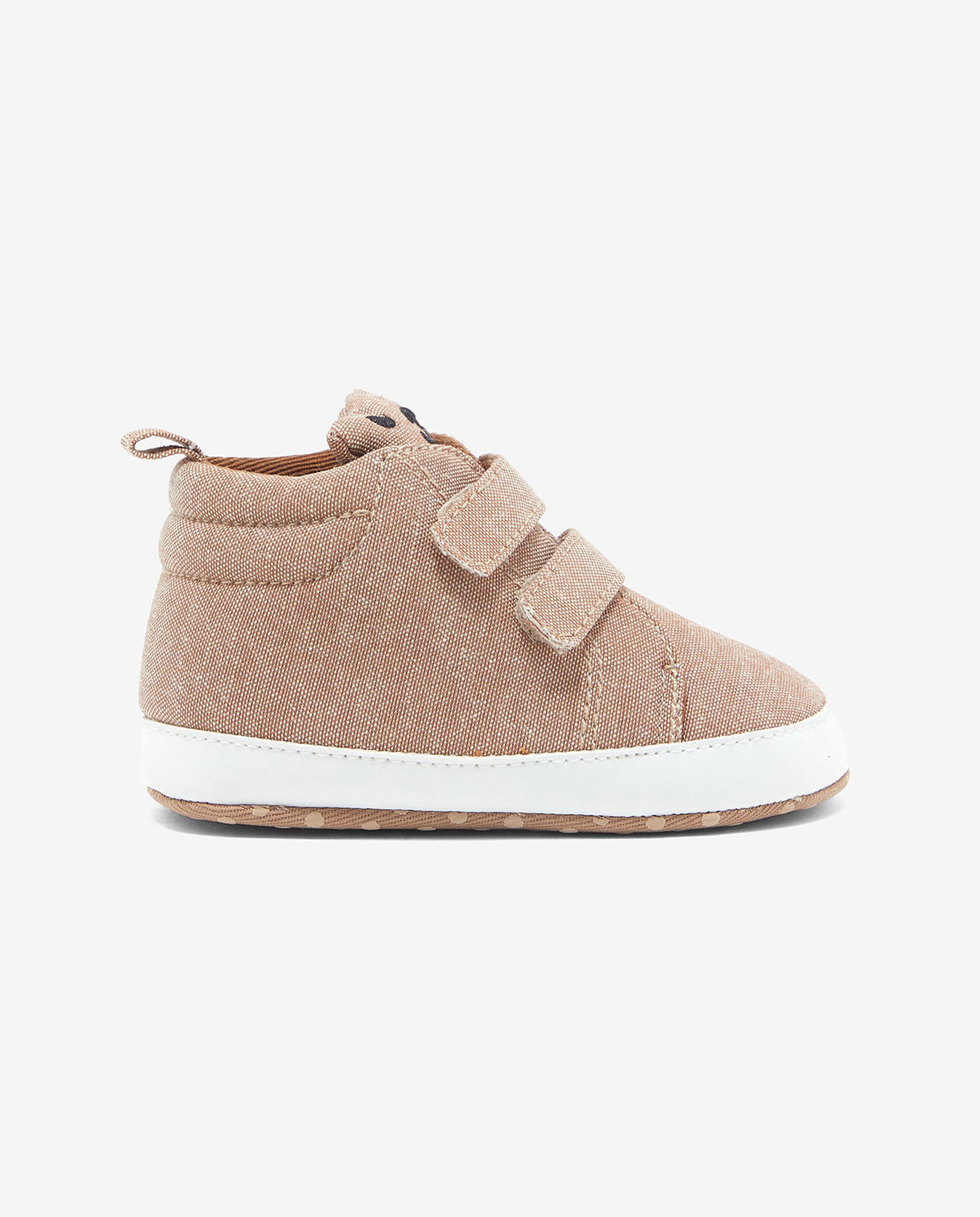 Solid Booties with Velcro Closure