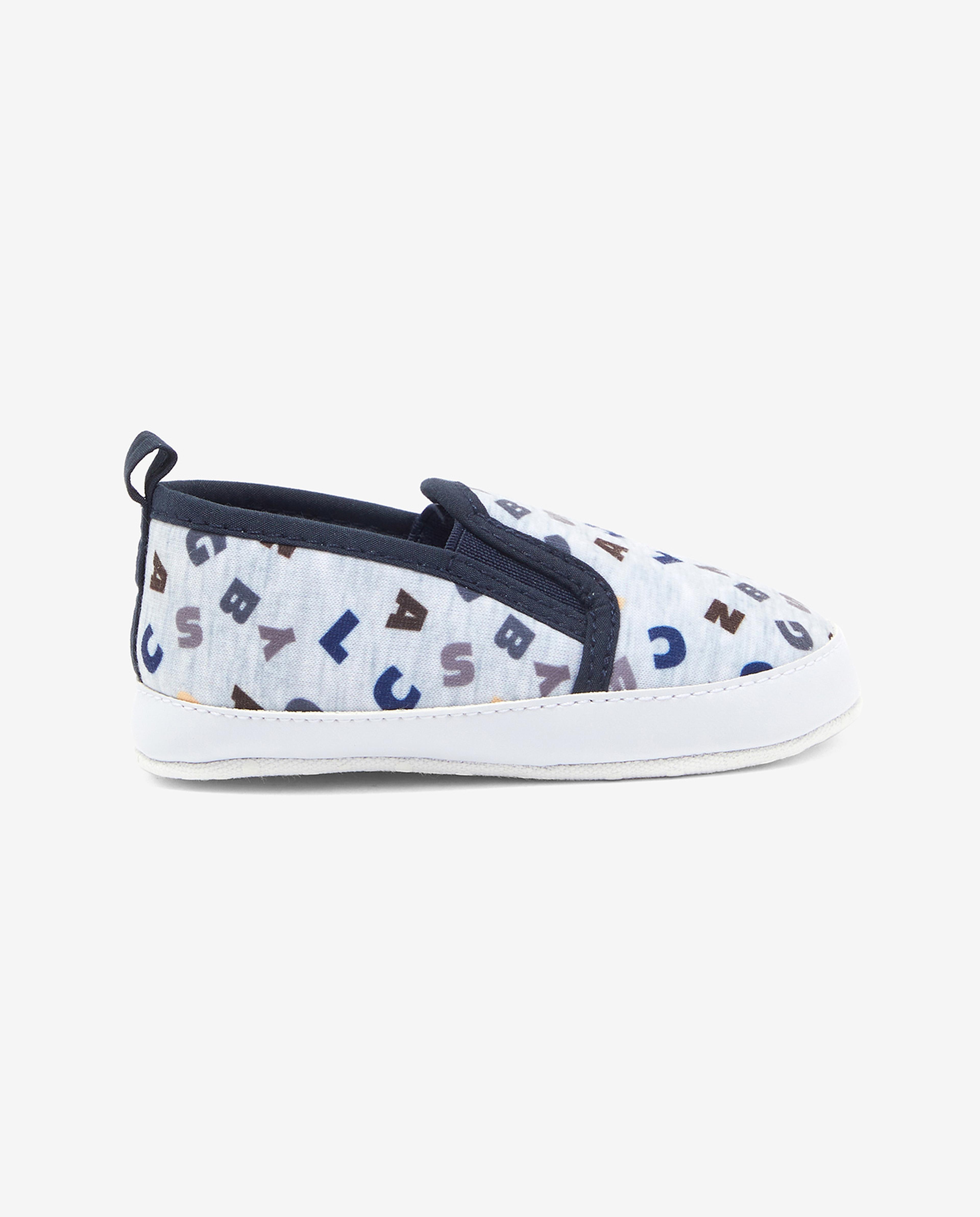 Printed Slip-On Booties