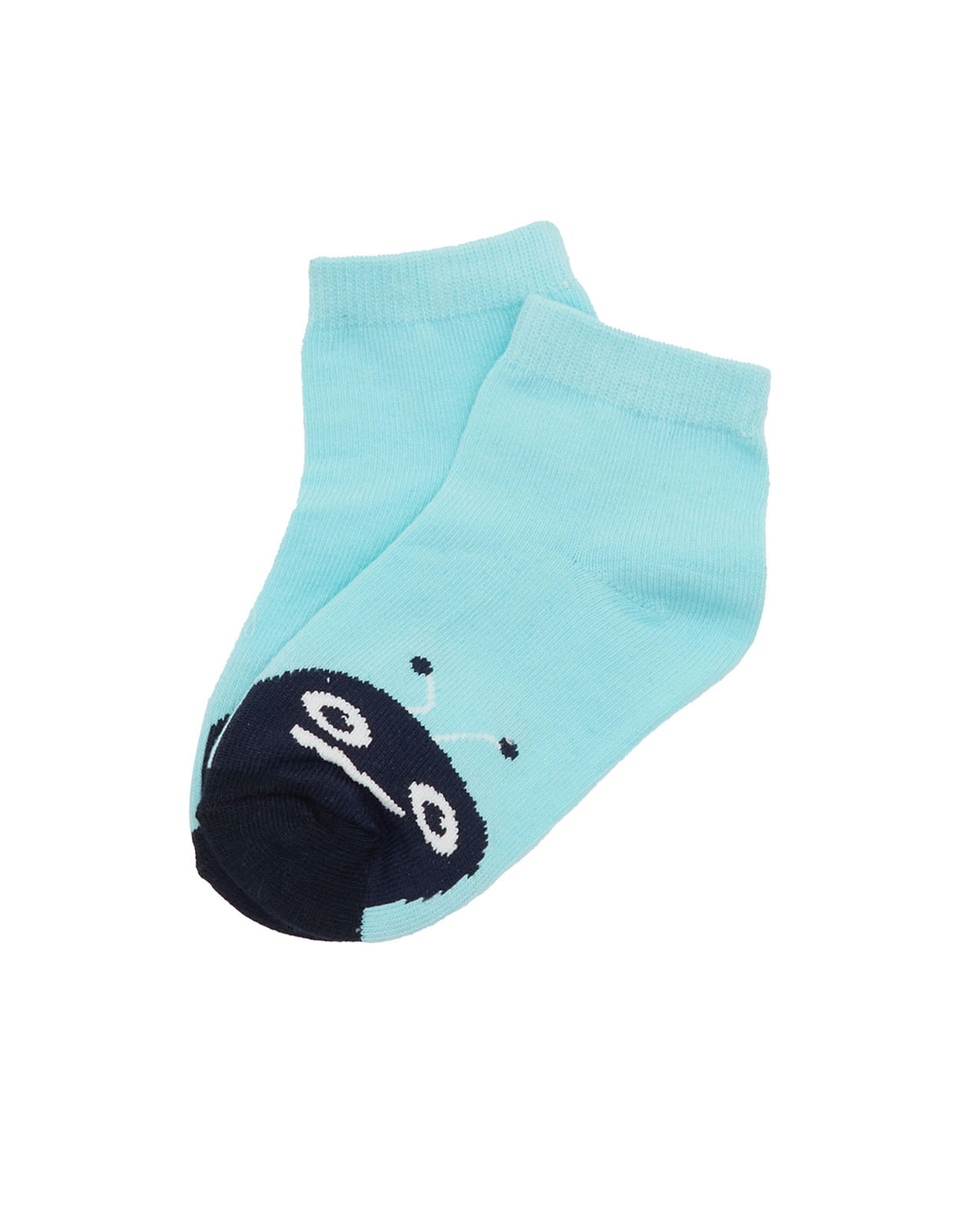 Pack of 3 Printed Ankle Socks