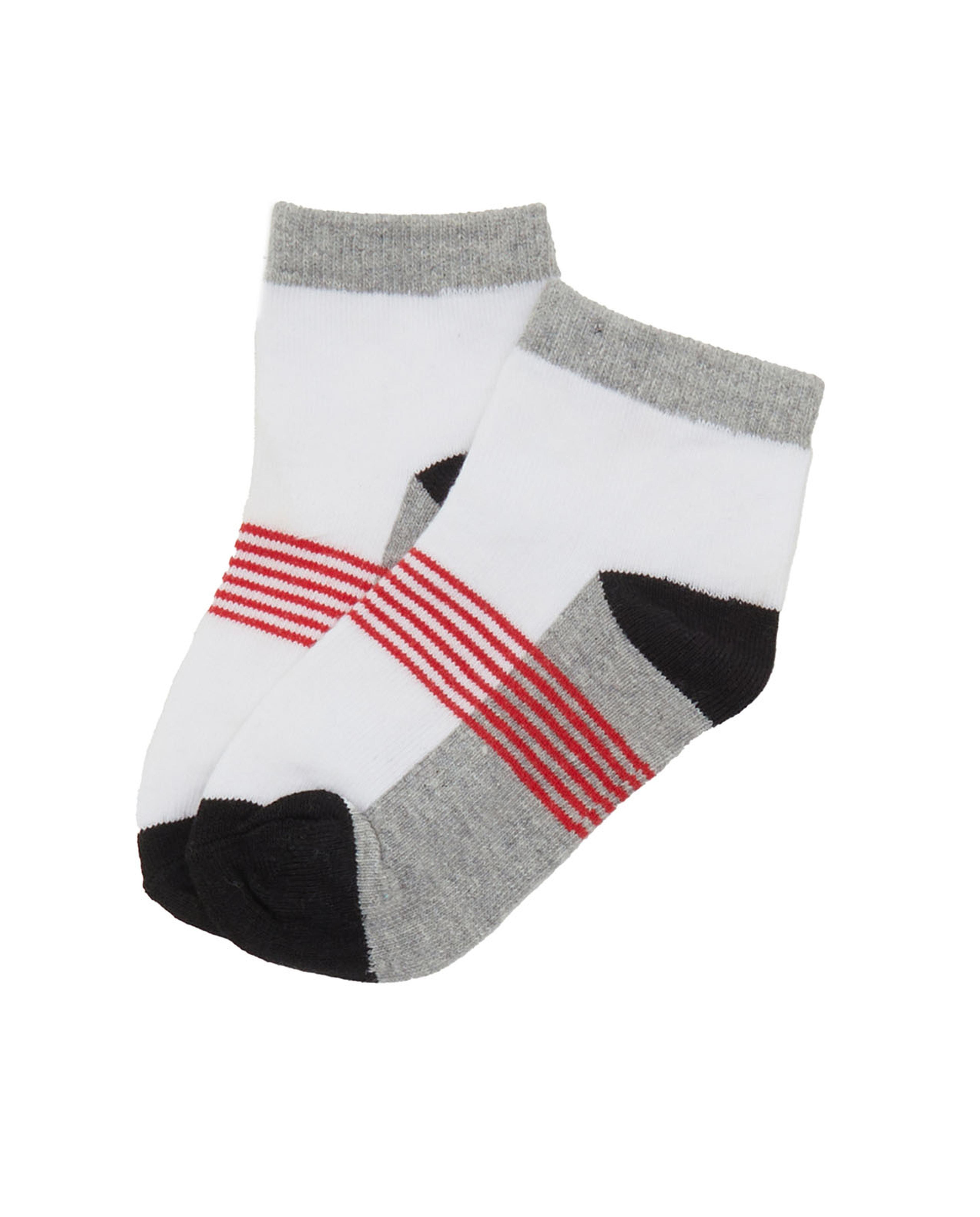Pack of 3 Printed Ankle Socks