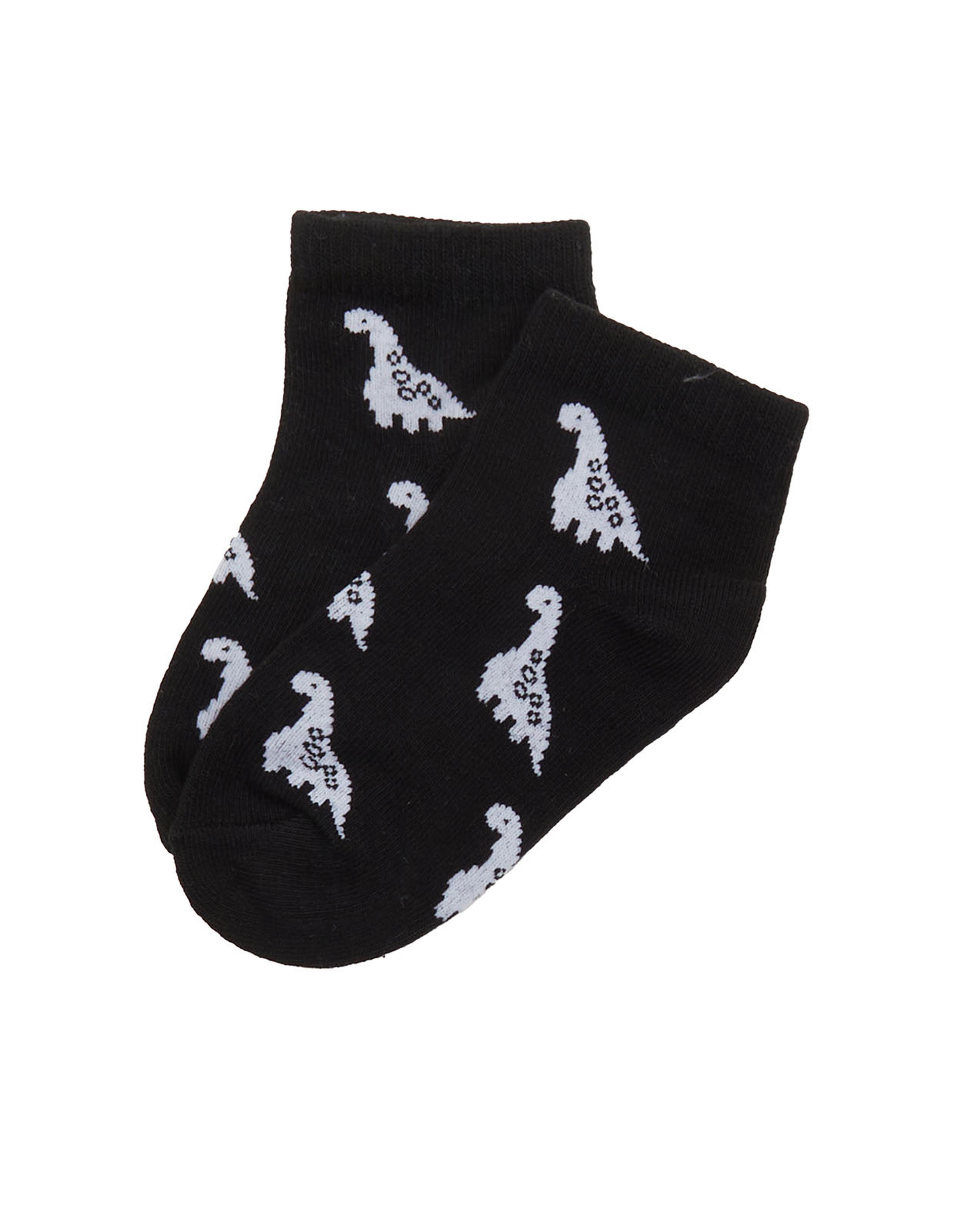 Pack of 3 Printed Ankle Socks