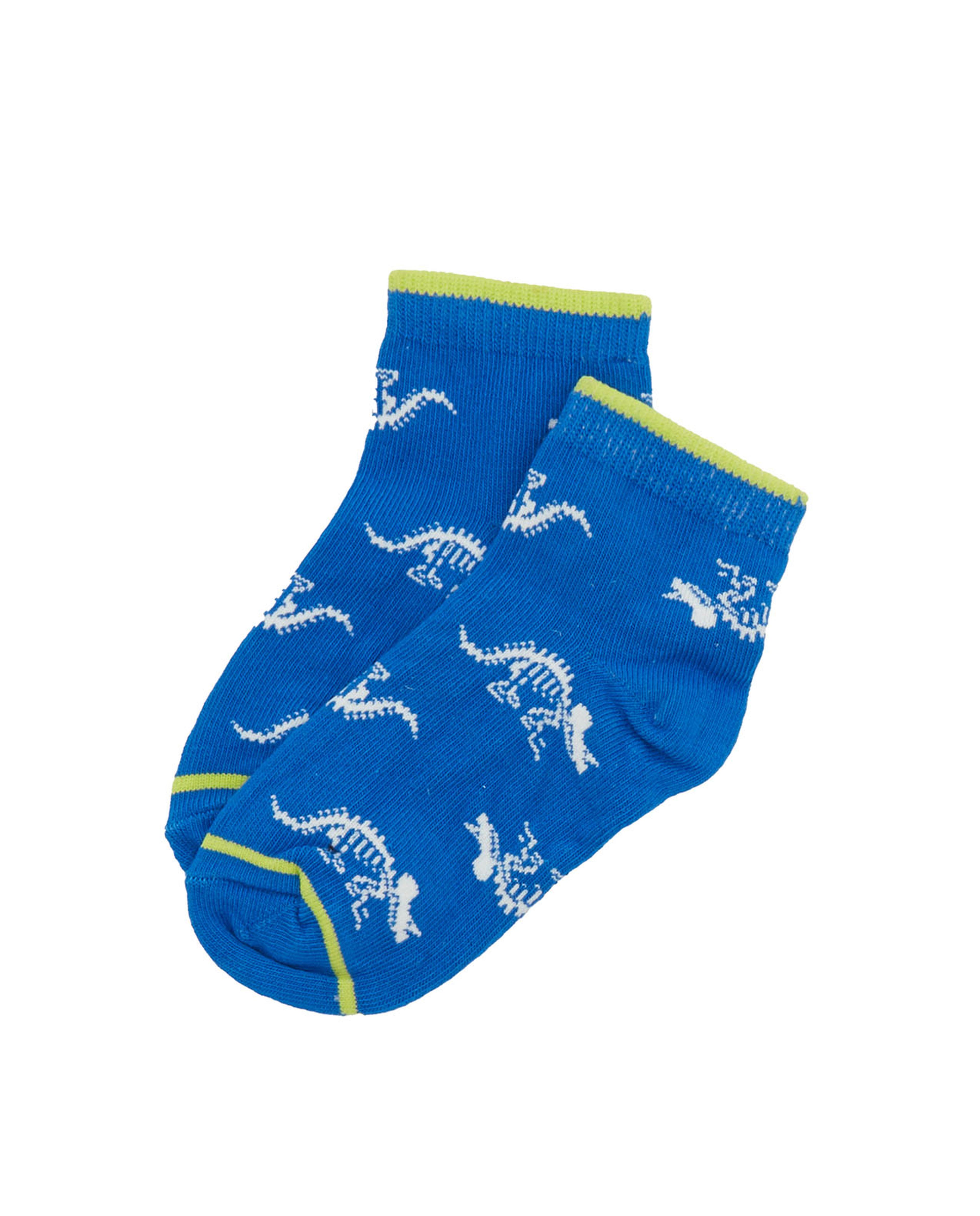 Pack of 3 Printed Ankle Socks