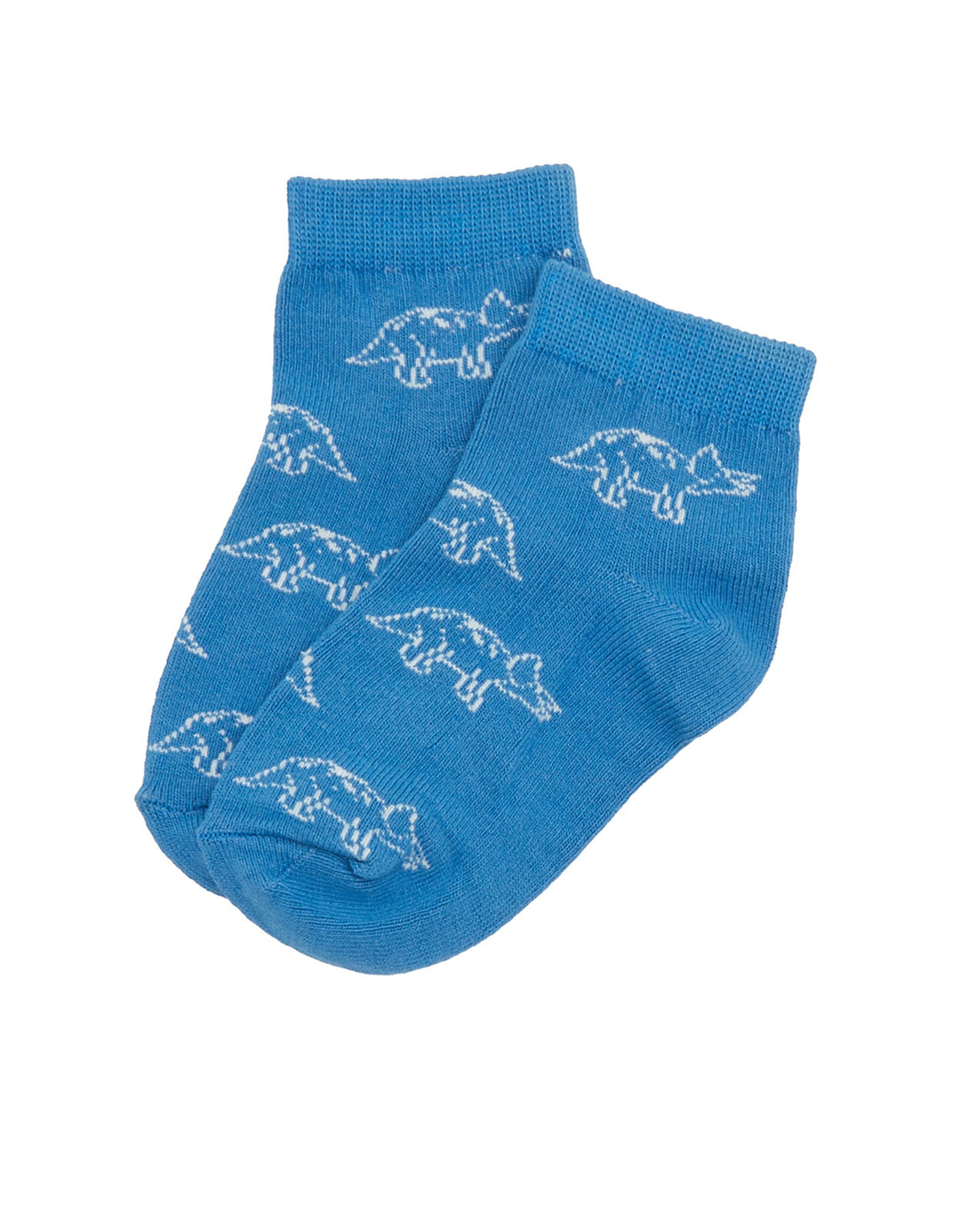 Pack of 3 Printed Ankle Socks