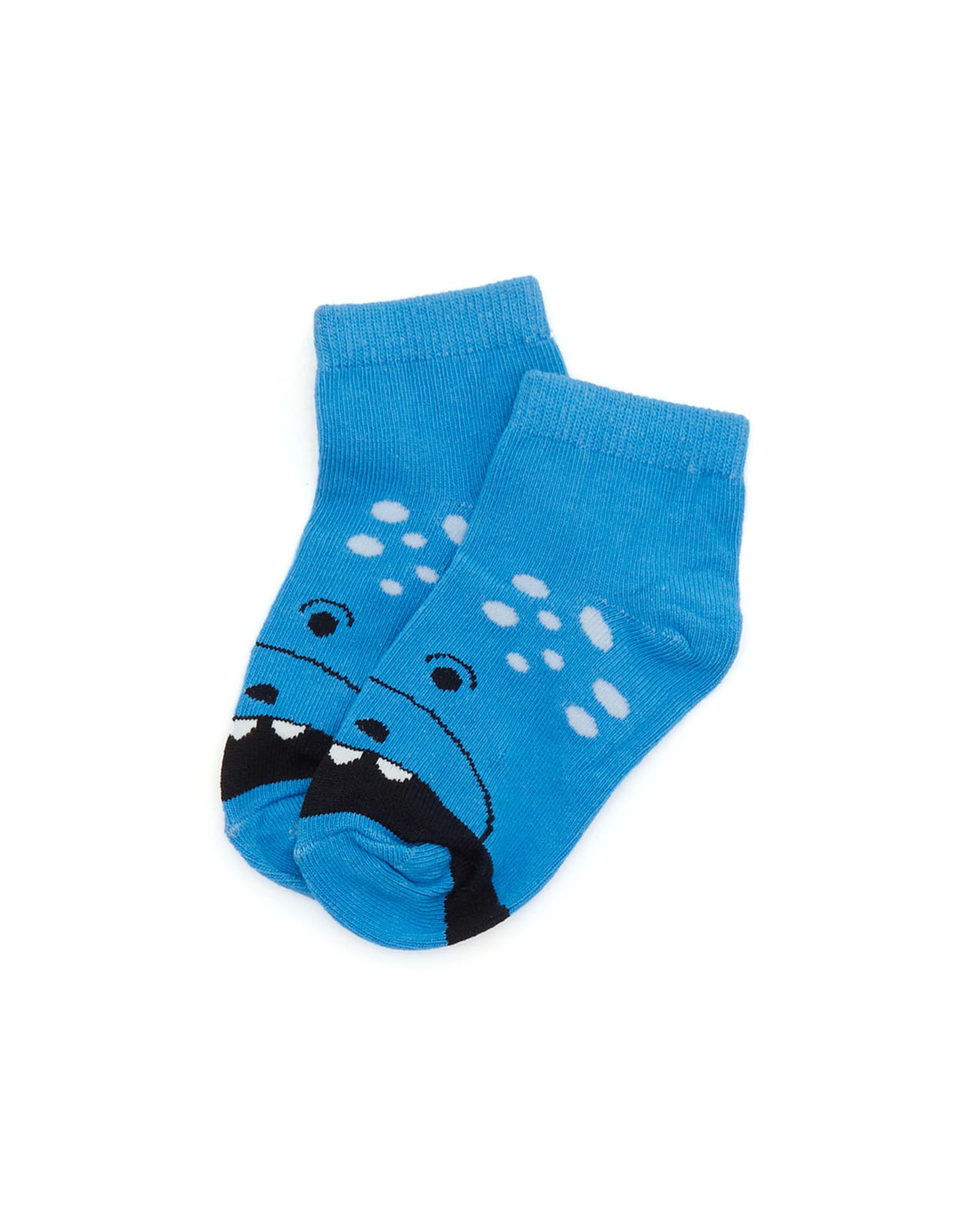 Pack of 3 Printed Ankle Socks