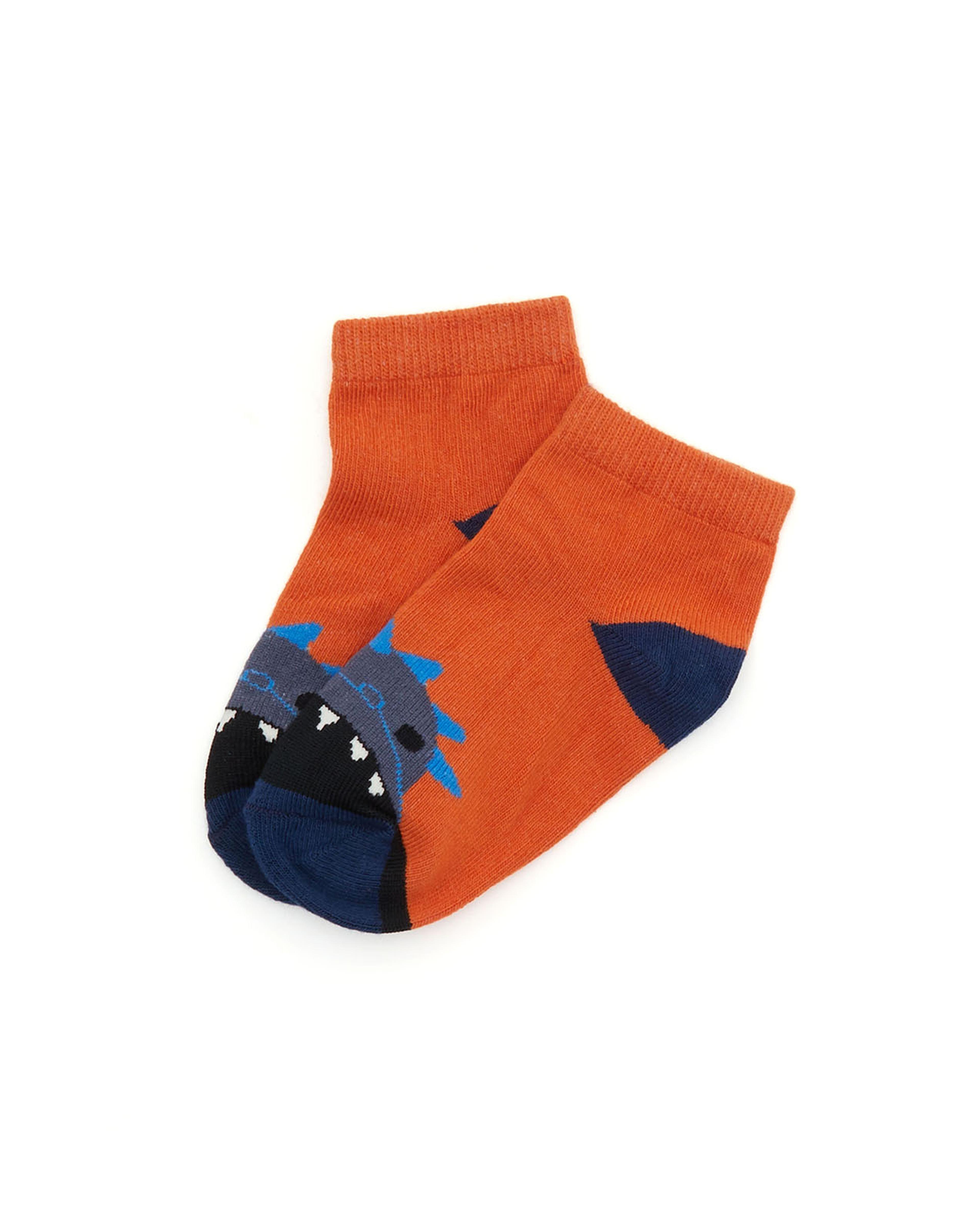 Pack of 3 Printed Ankle Socks