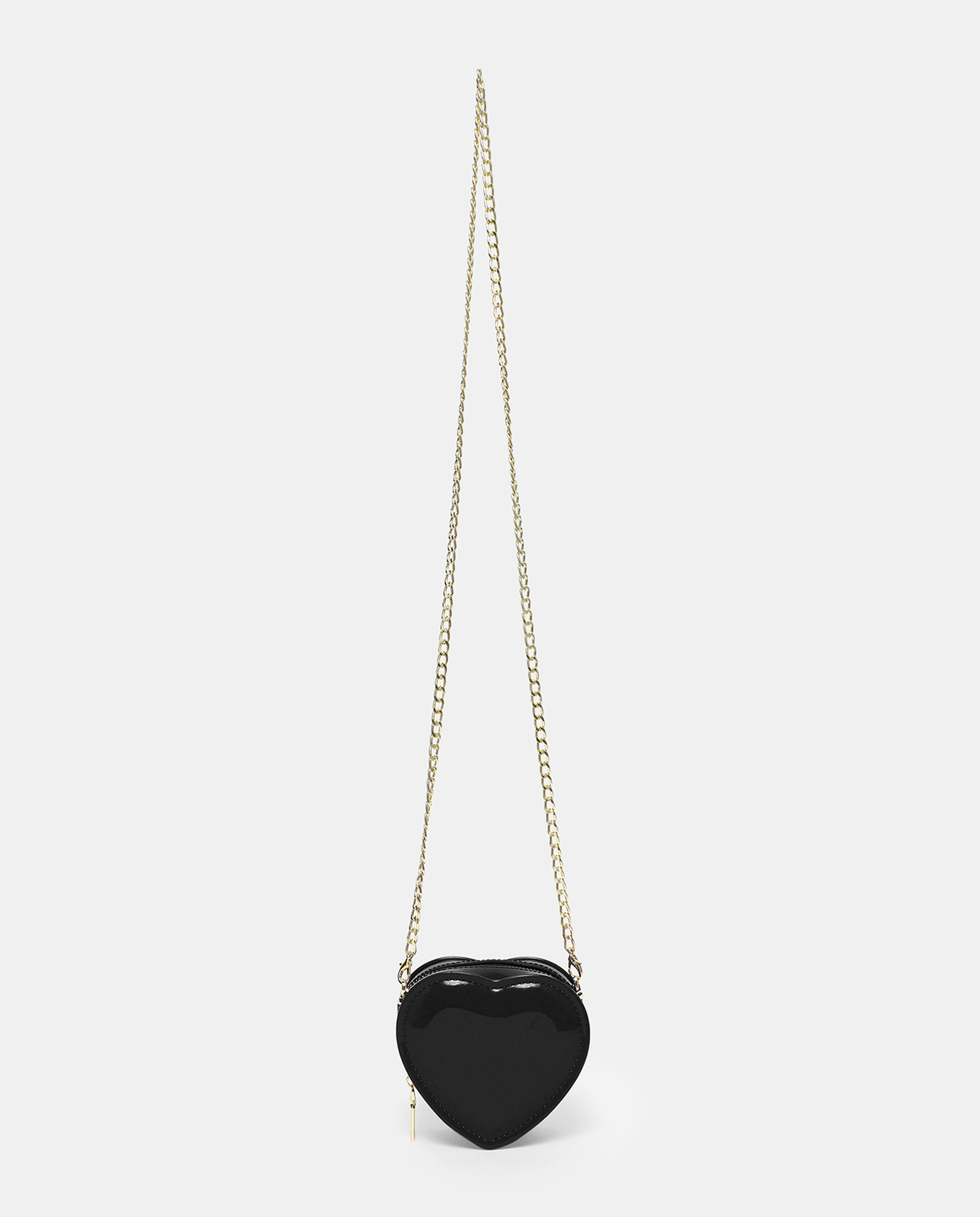 Solid Heart Shaped Sling Bag