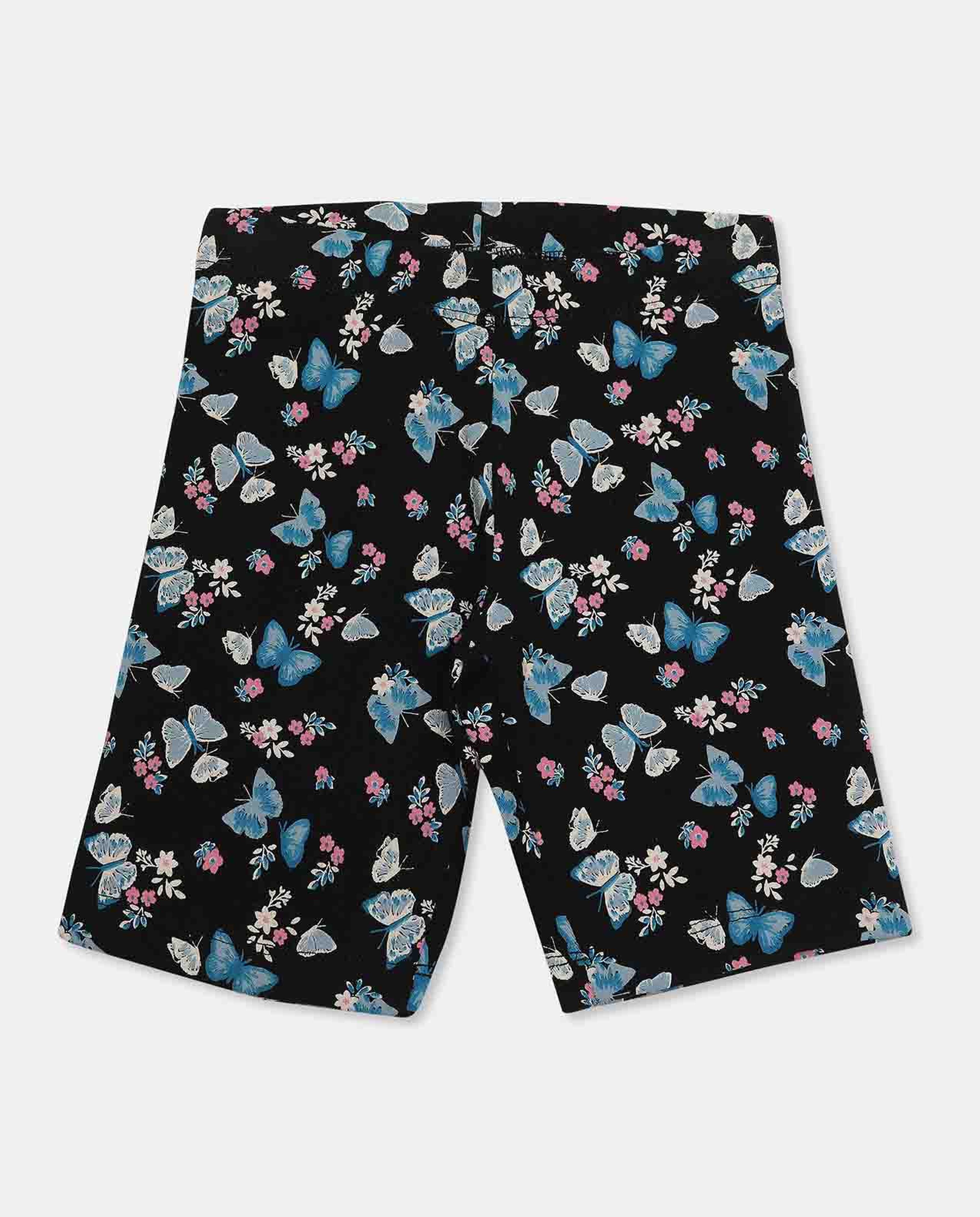 Pack of 2 Printed Shorts with Elasticated Waist