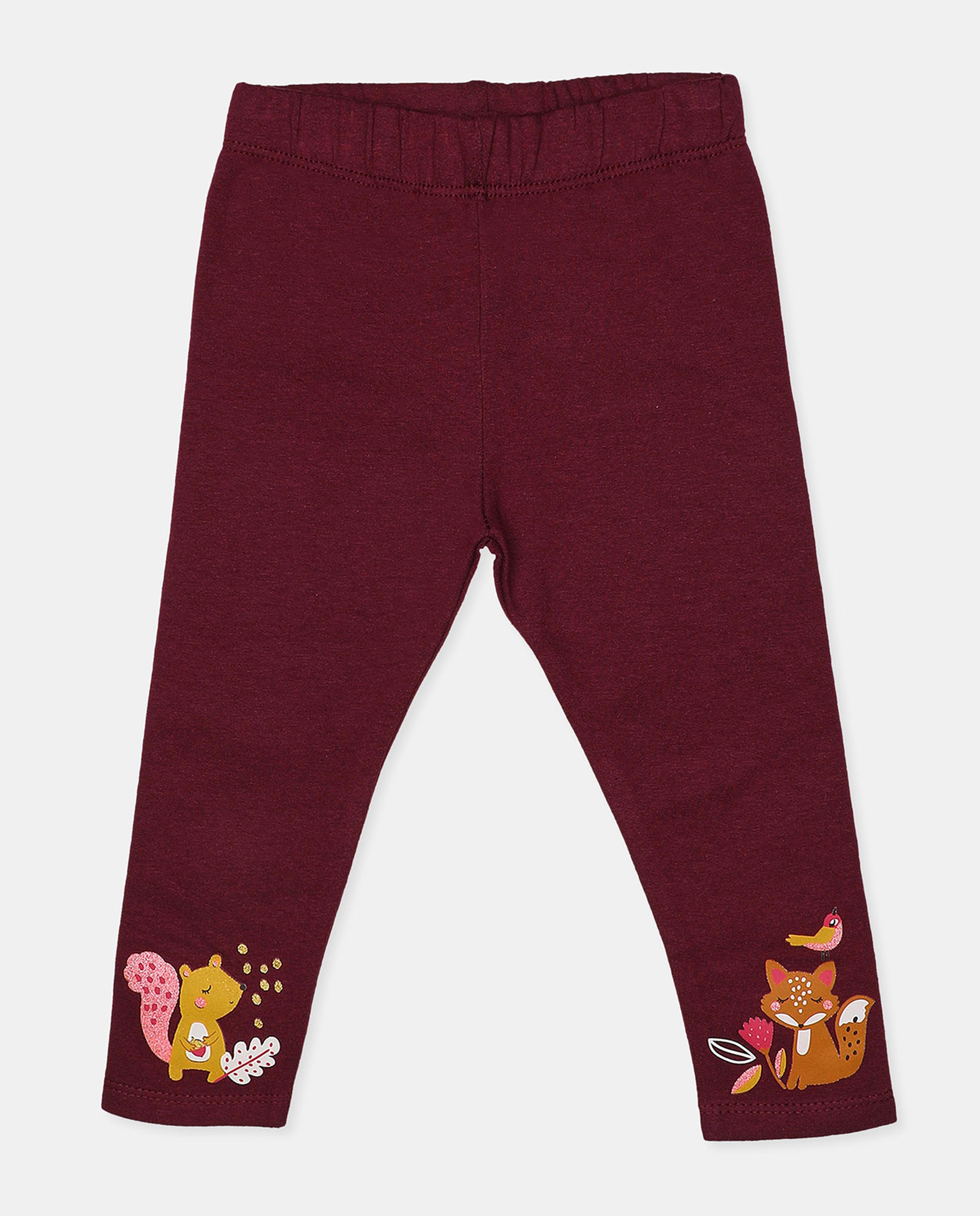 Printed Pants with Elasticated Waist