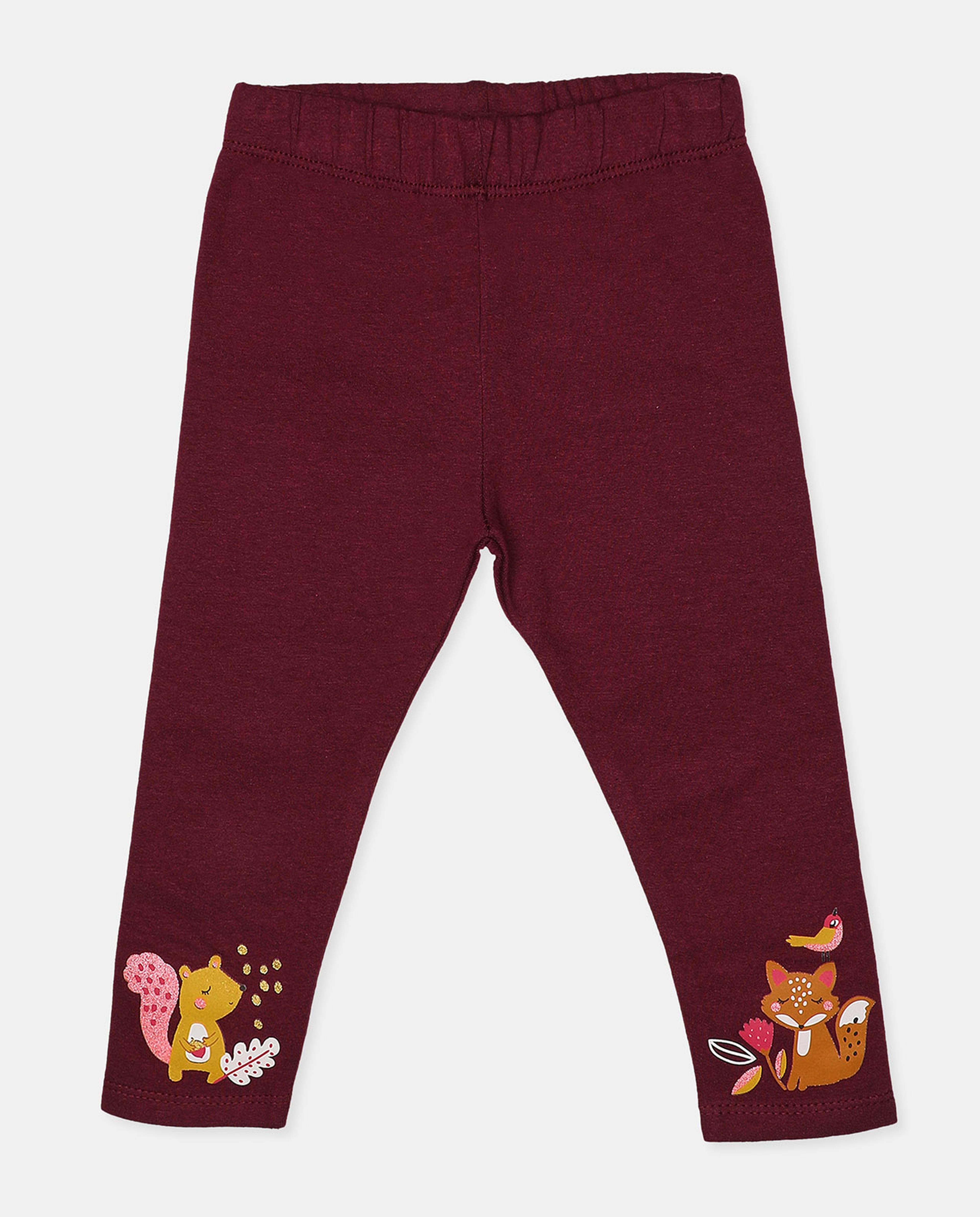Printed Pants with Elasticated Waist
