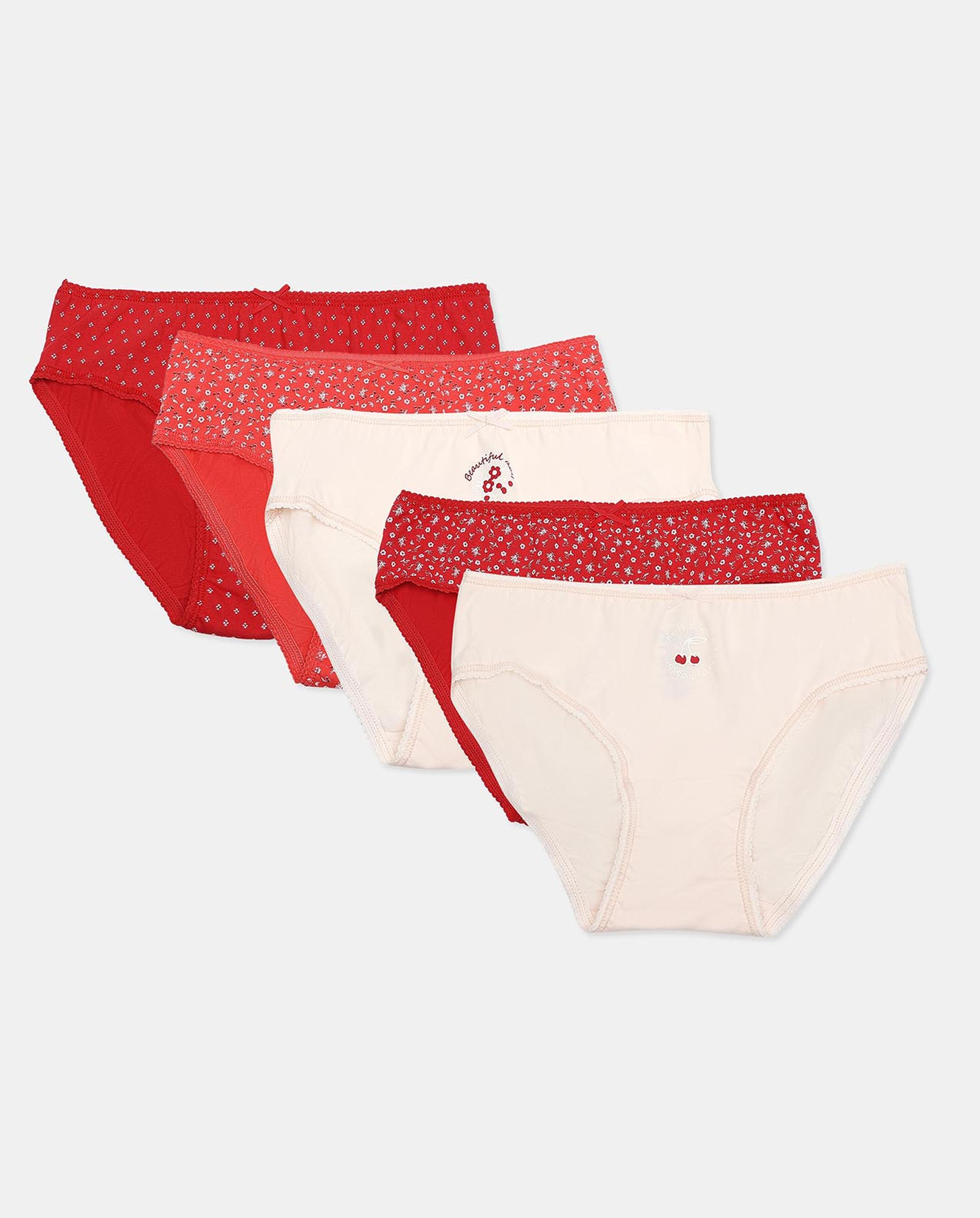 Pack of 5 Hipster Briefs