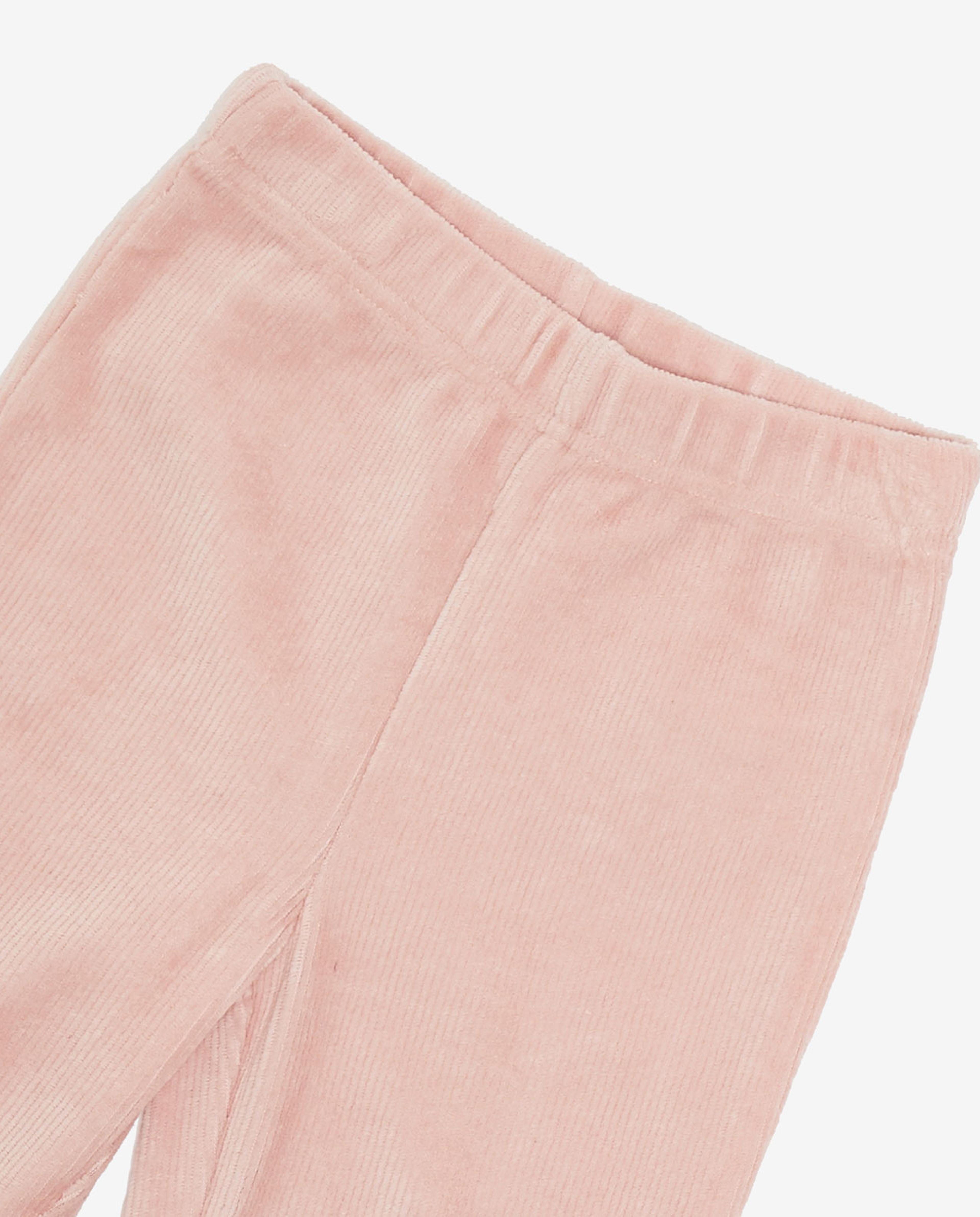 Solid Pants with Elasticated Waist