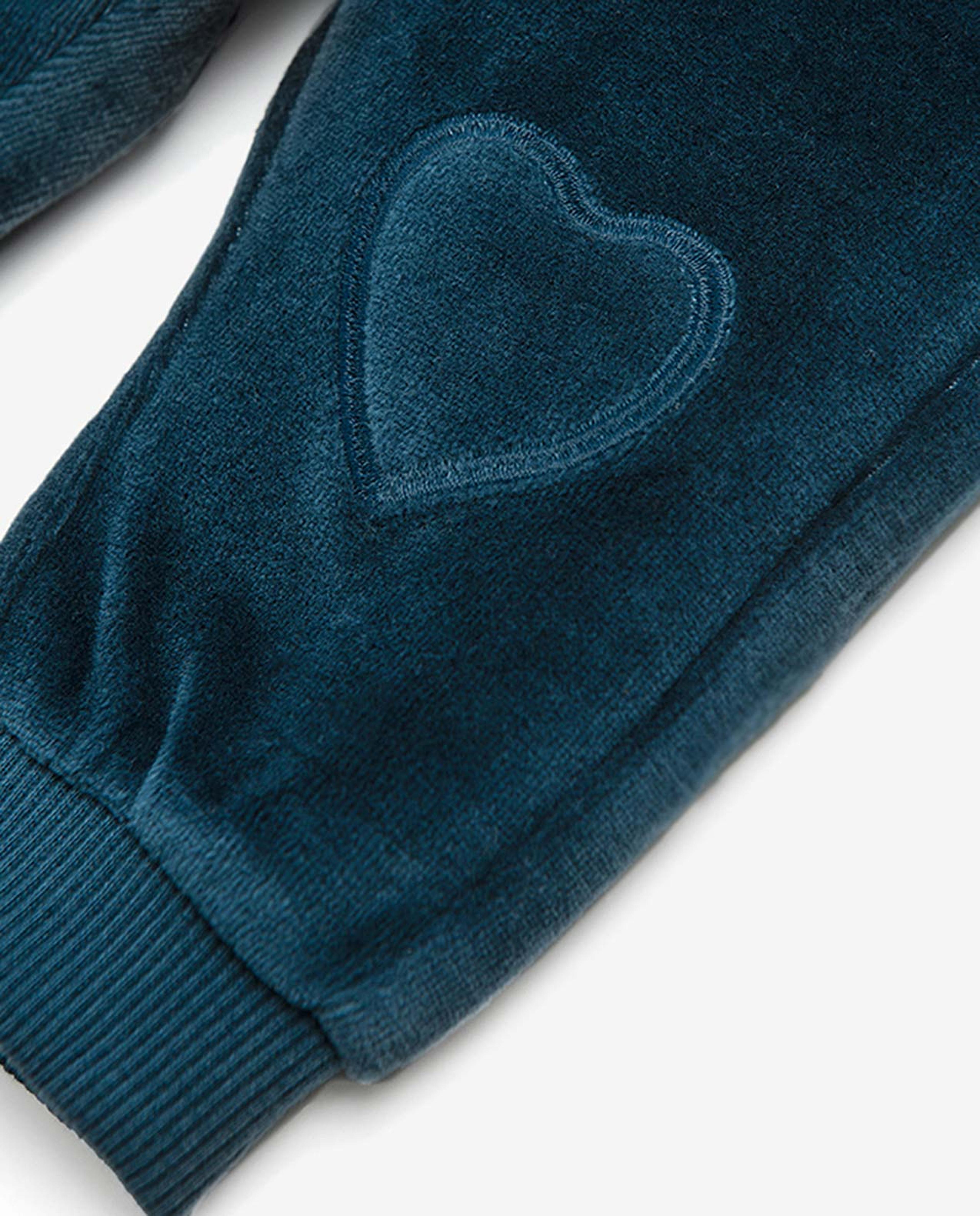 Embroidered Jogger Pants